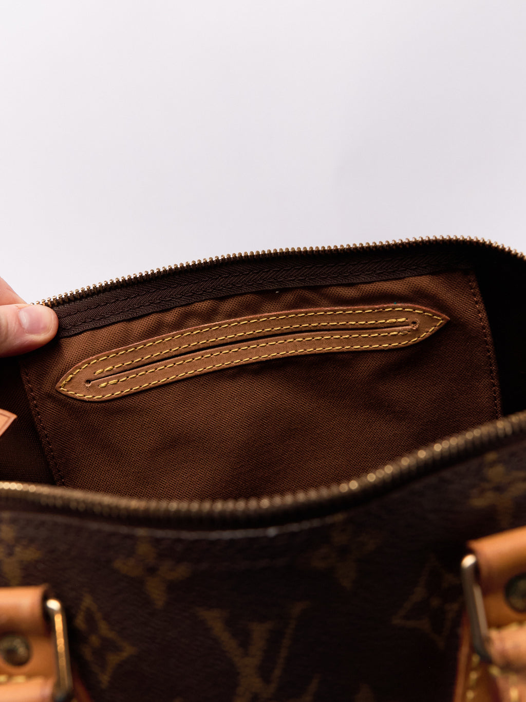 Louis Vuitton Speedy 40 Brown Monogram Handbag