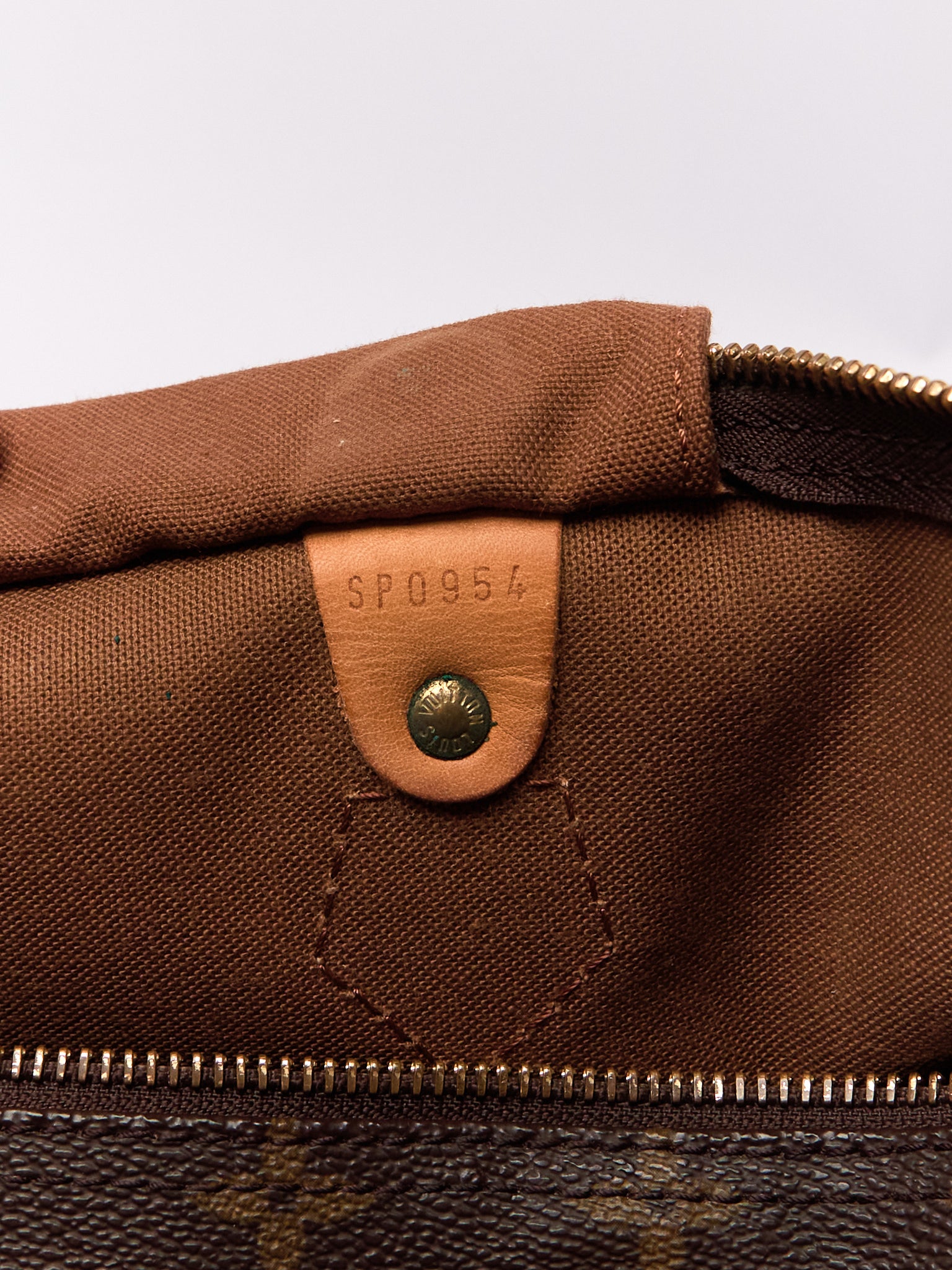 Louis Vuitton Speedy 40 Brown Monogram Handbag