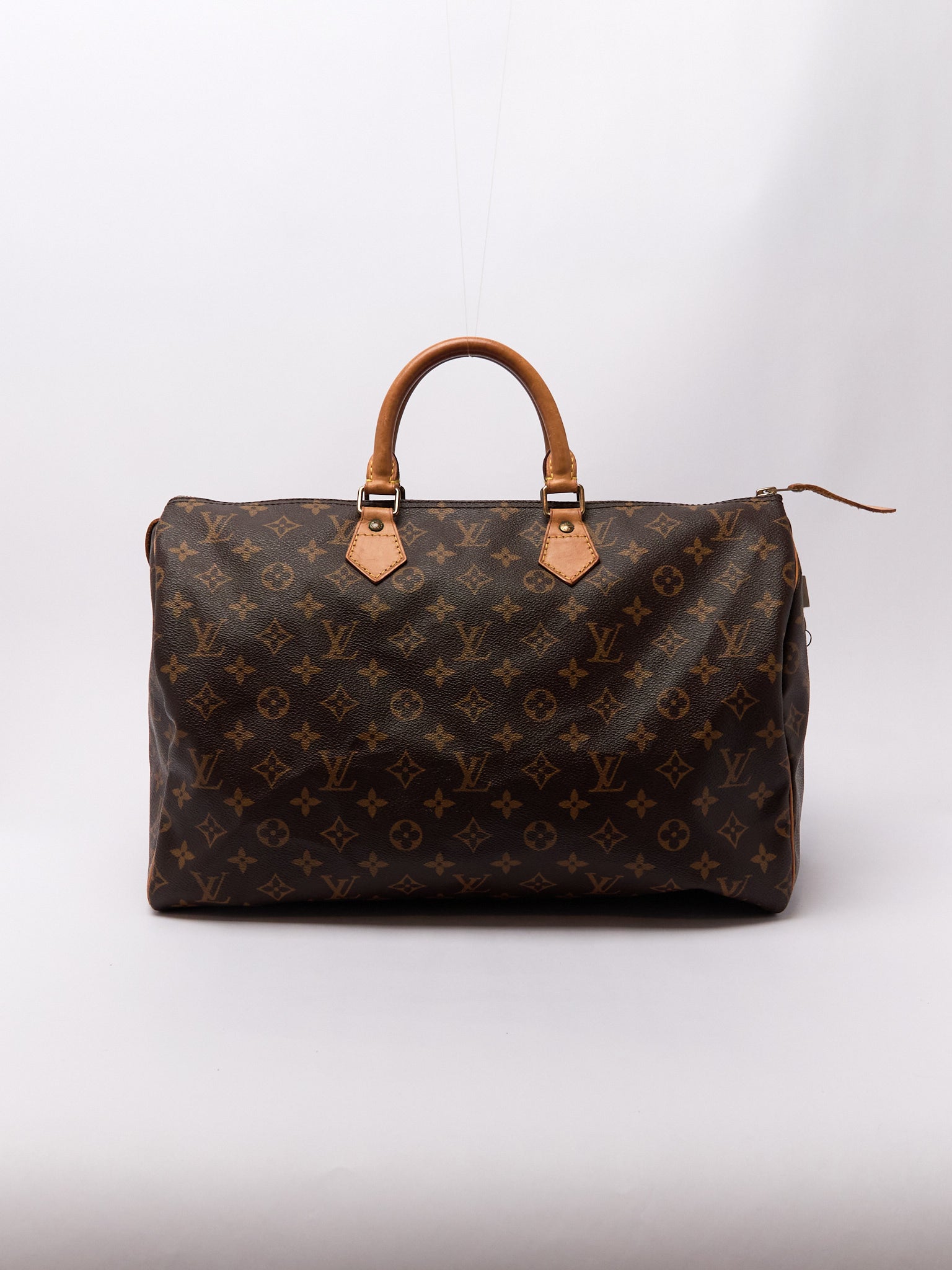 Louis Vuitton Speedy 40 Brown Monogram Handbag