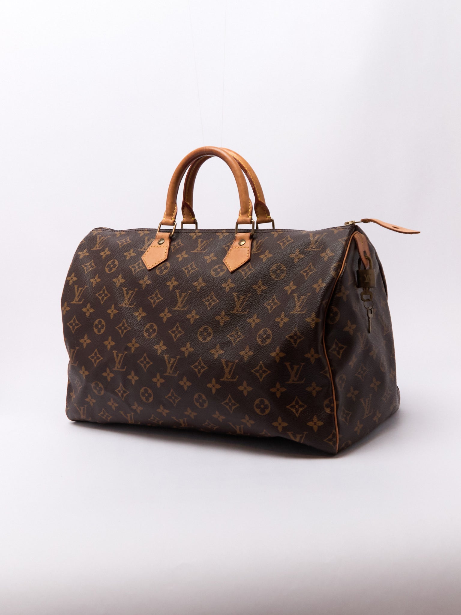 Louis Vuitton Speedy 40 Brown Monogram Handbag