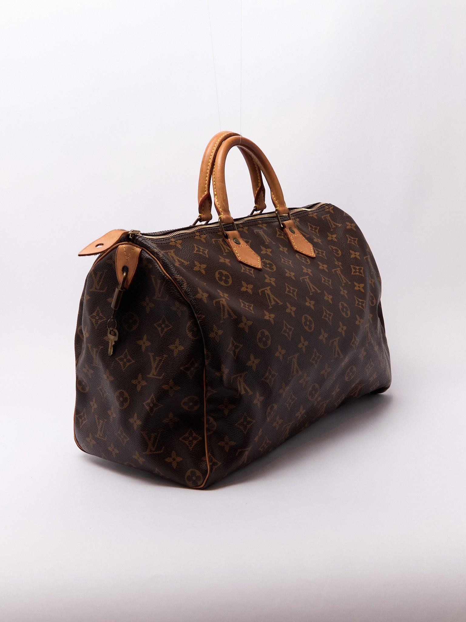 Louis Vuitton Speedy 40 Brown Monogram Handbag
