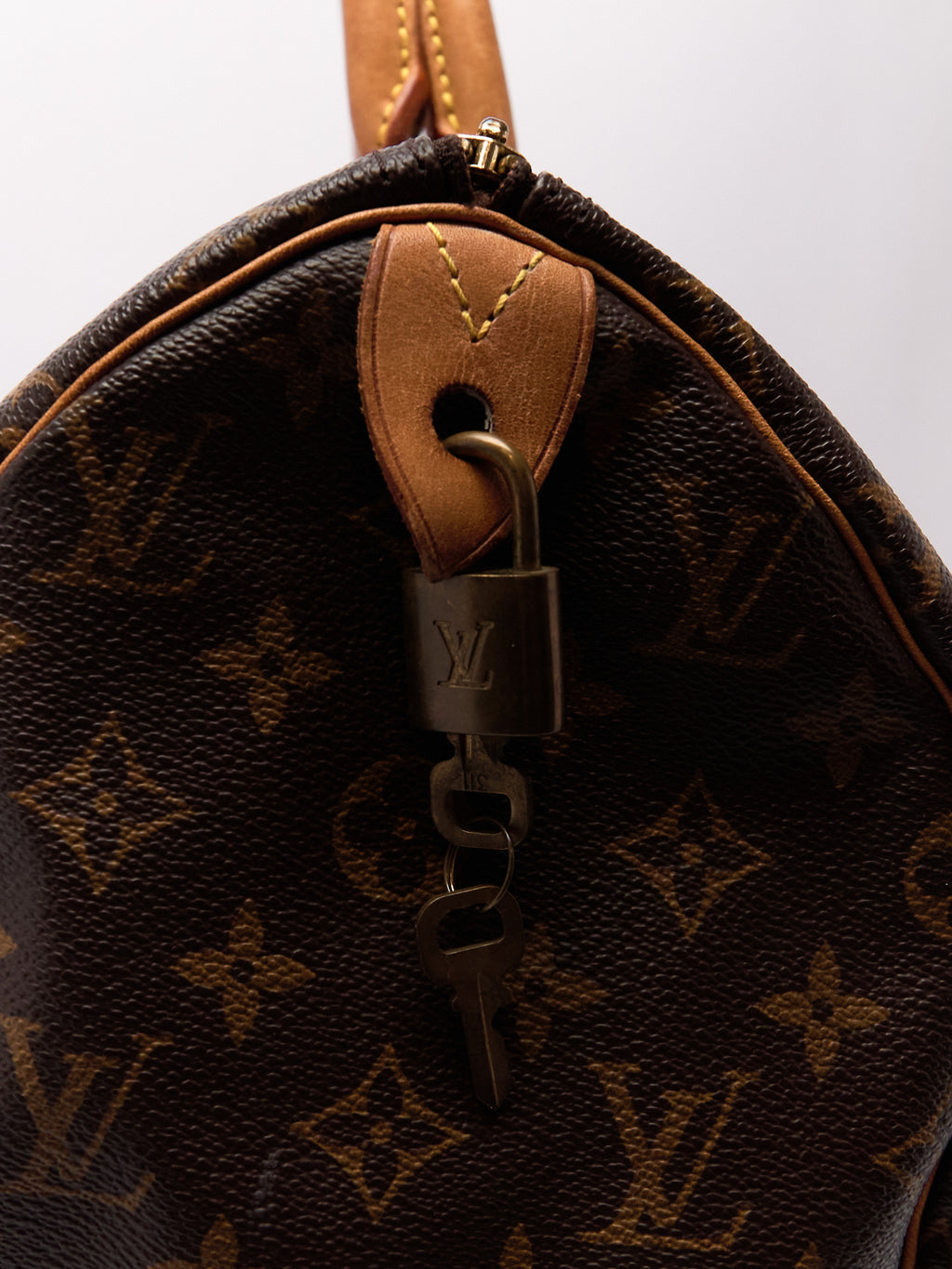 Louis Vuitton Speedy 40 Brown Monogram Handbag