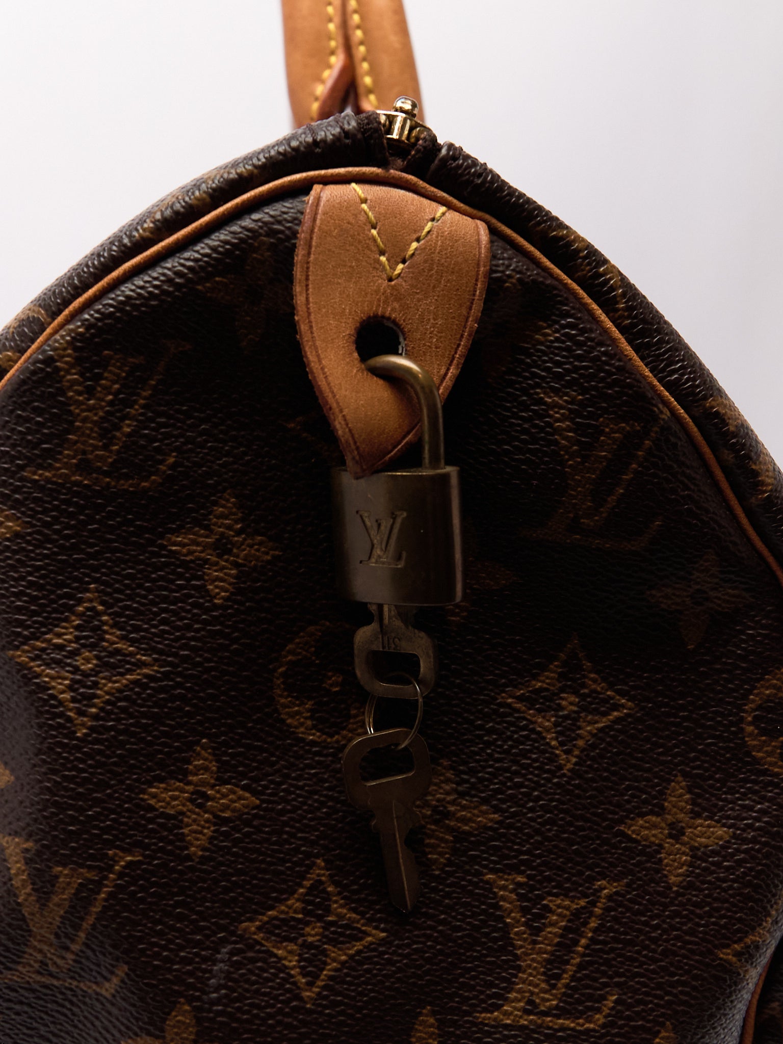 Louis Vuitton Speedy 40 Brown Monogram Handbag