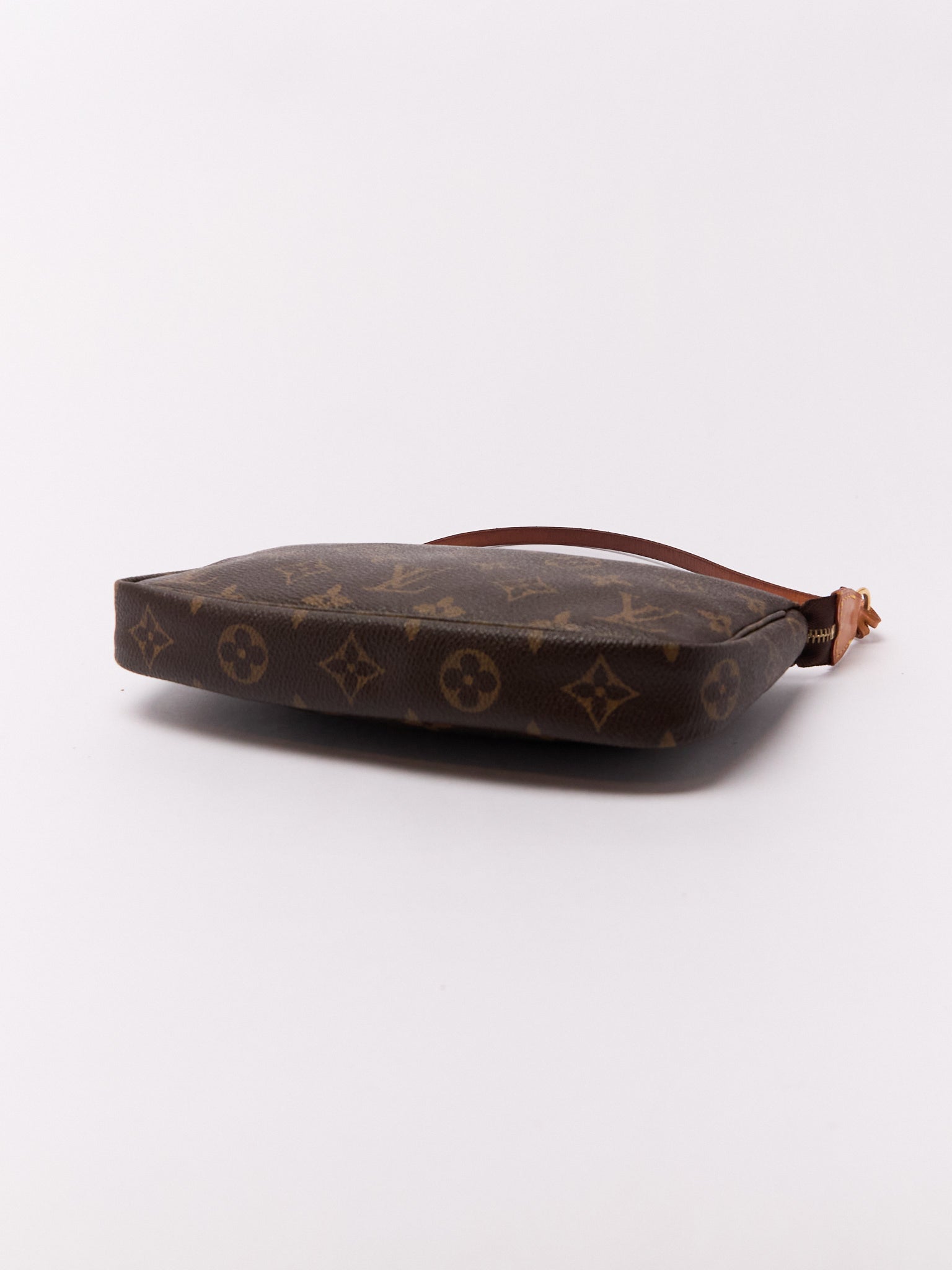 90's Louis Vuitton Pochette Accessoires Brown Monogram Pouch