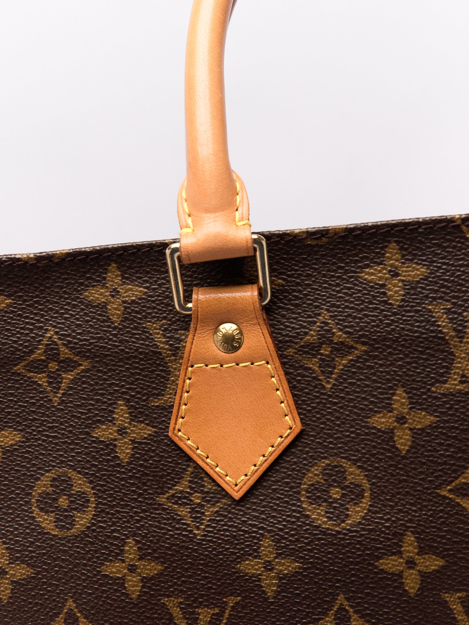 Louis Vuitton Monogram Sac Plat Handbag