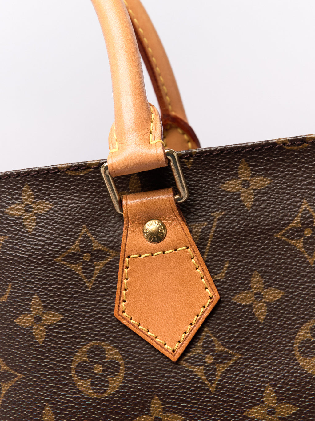 Louis Vuitton Monogram Sac Plat Handbag