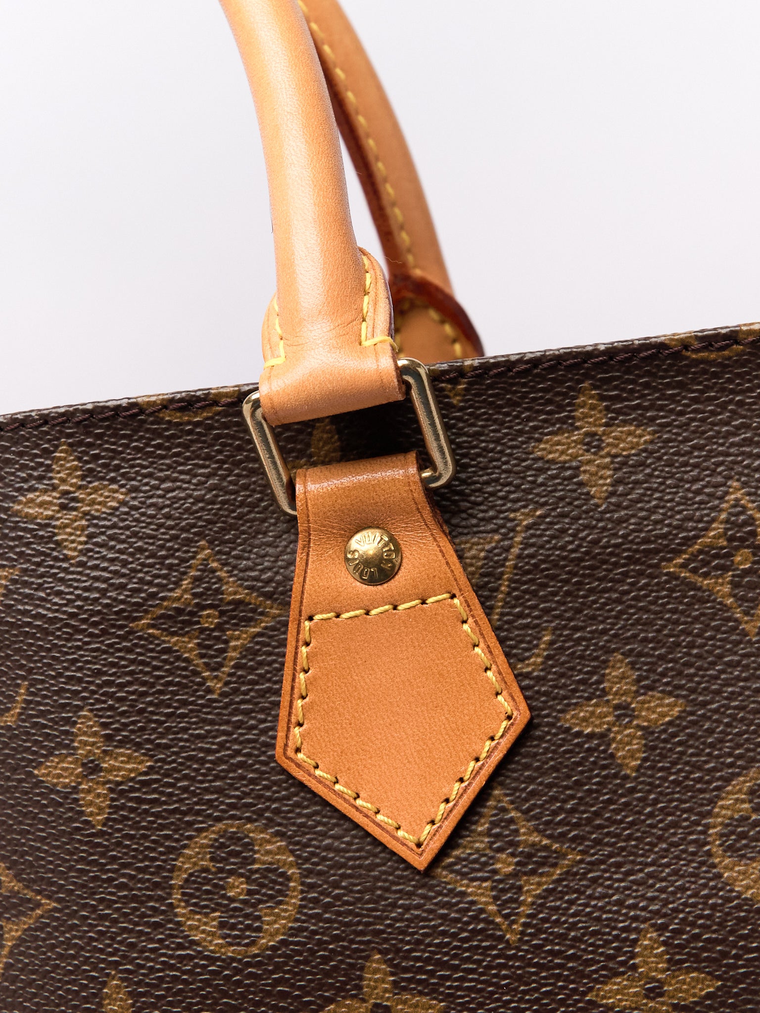 Louis Vuitton Monogram Sac Plat Handbag