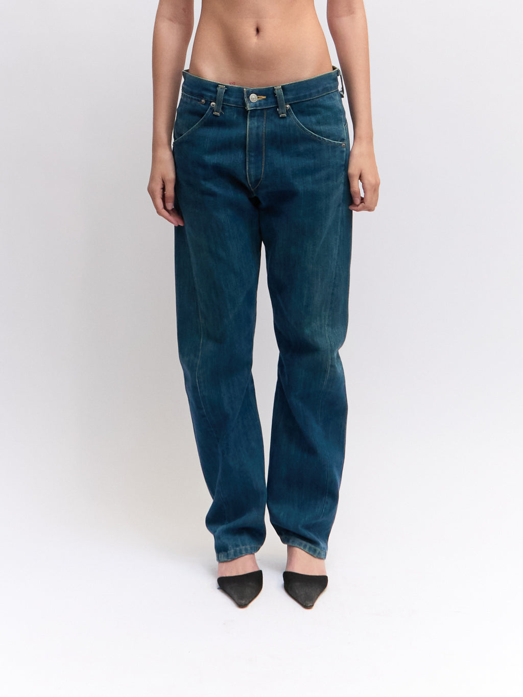 Levi’s Engineered Dark Wash Single Pocket Jeans