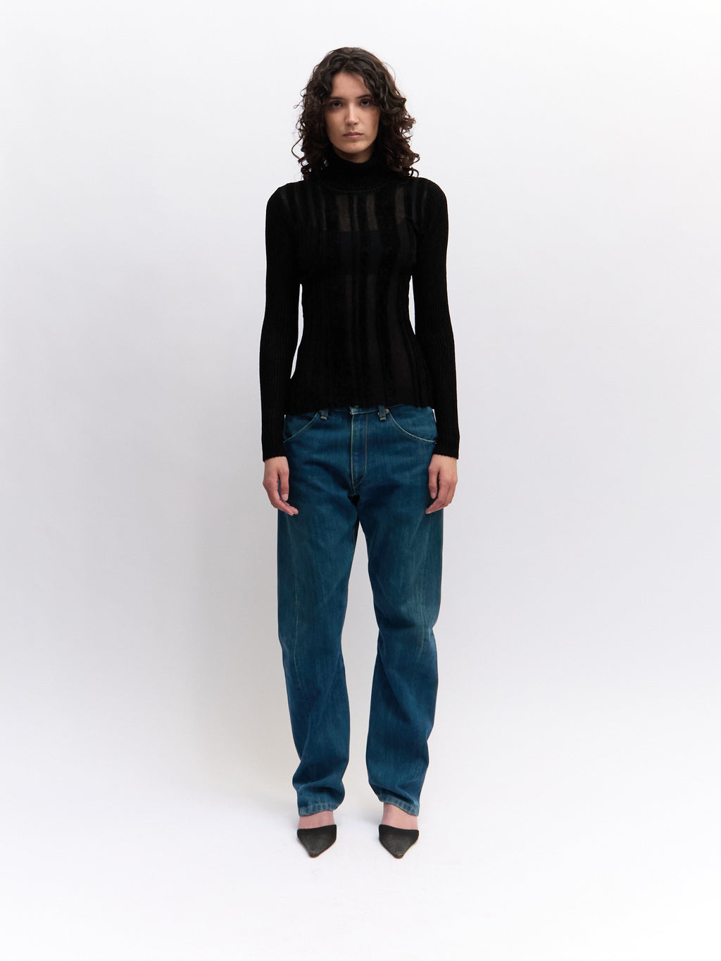 Levi’s Engineered Dark Wash Single Pocket Jeans