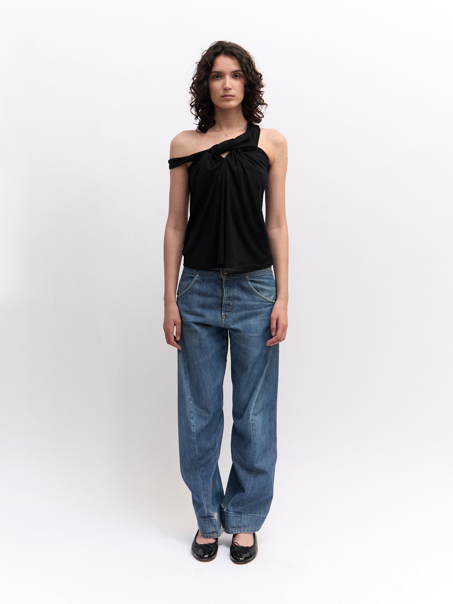 See by Chloe Black Halter Top