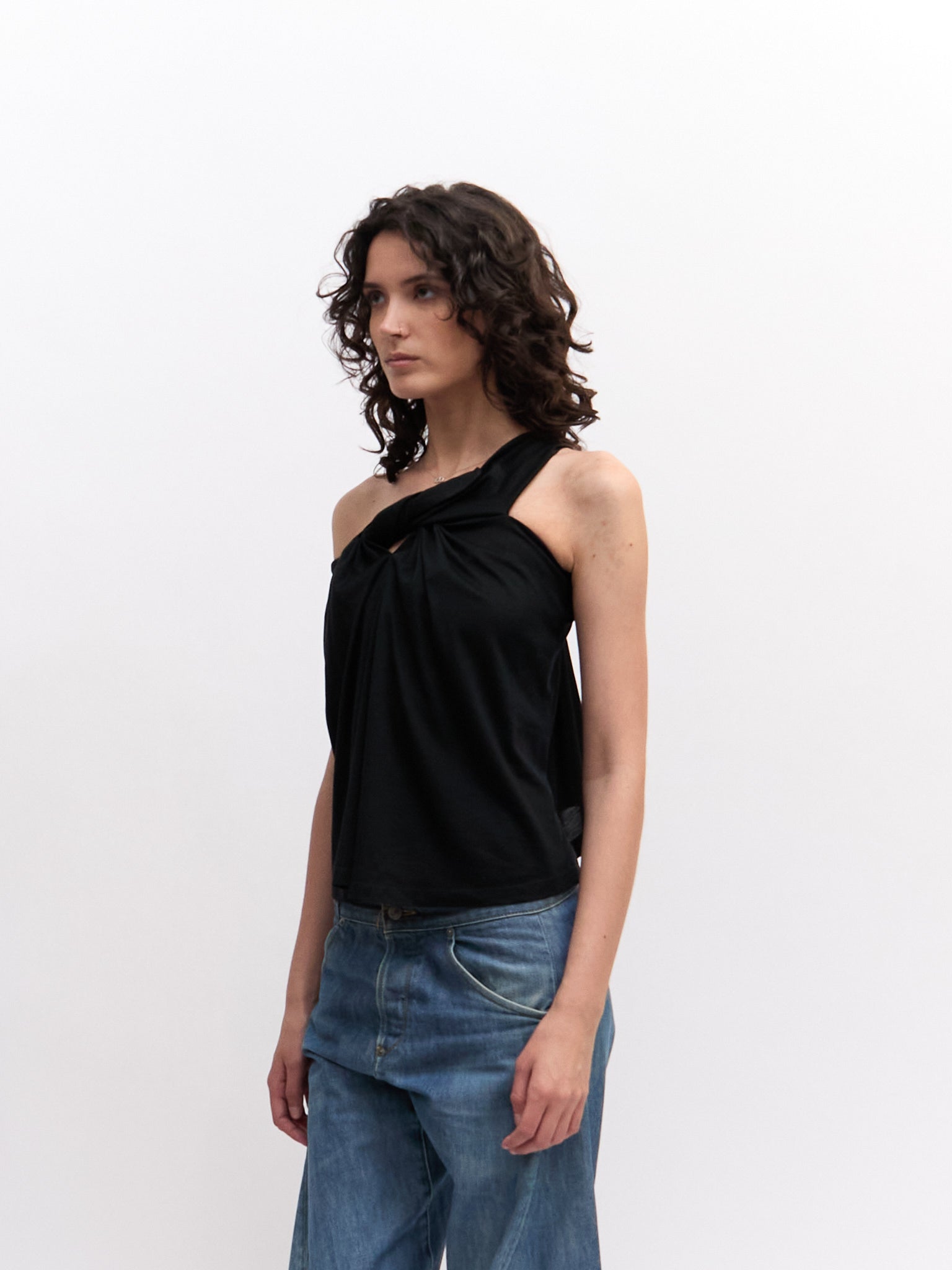 See by Chloe Black Halter Top