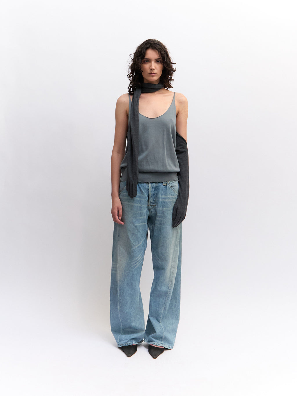 Comme des Garçons Wool Bolero with Gloves