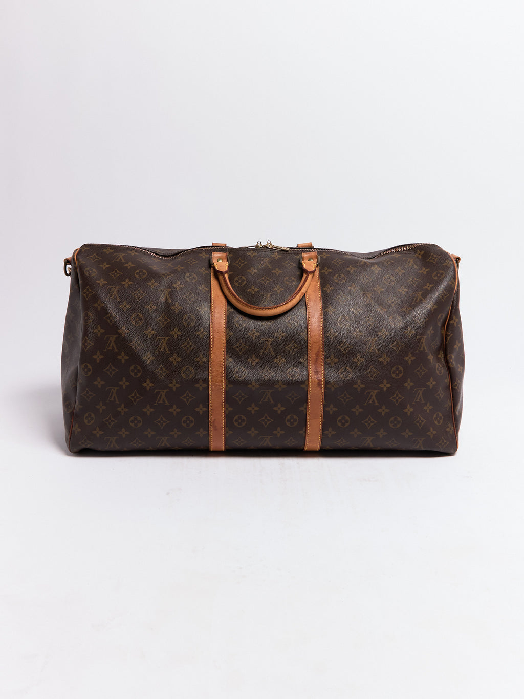 Louis Vuitton Keepall 60 Brown Monogram Duffle Bag