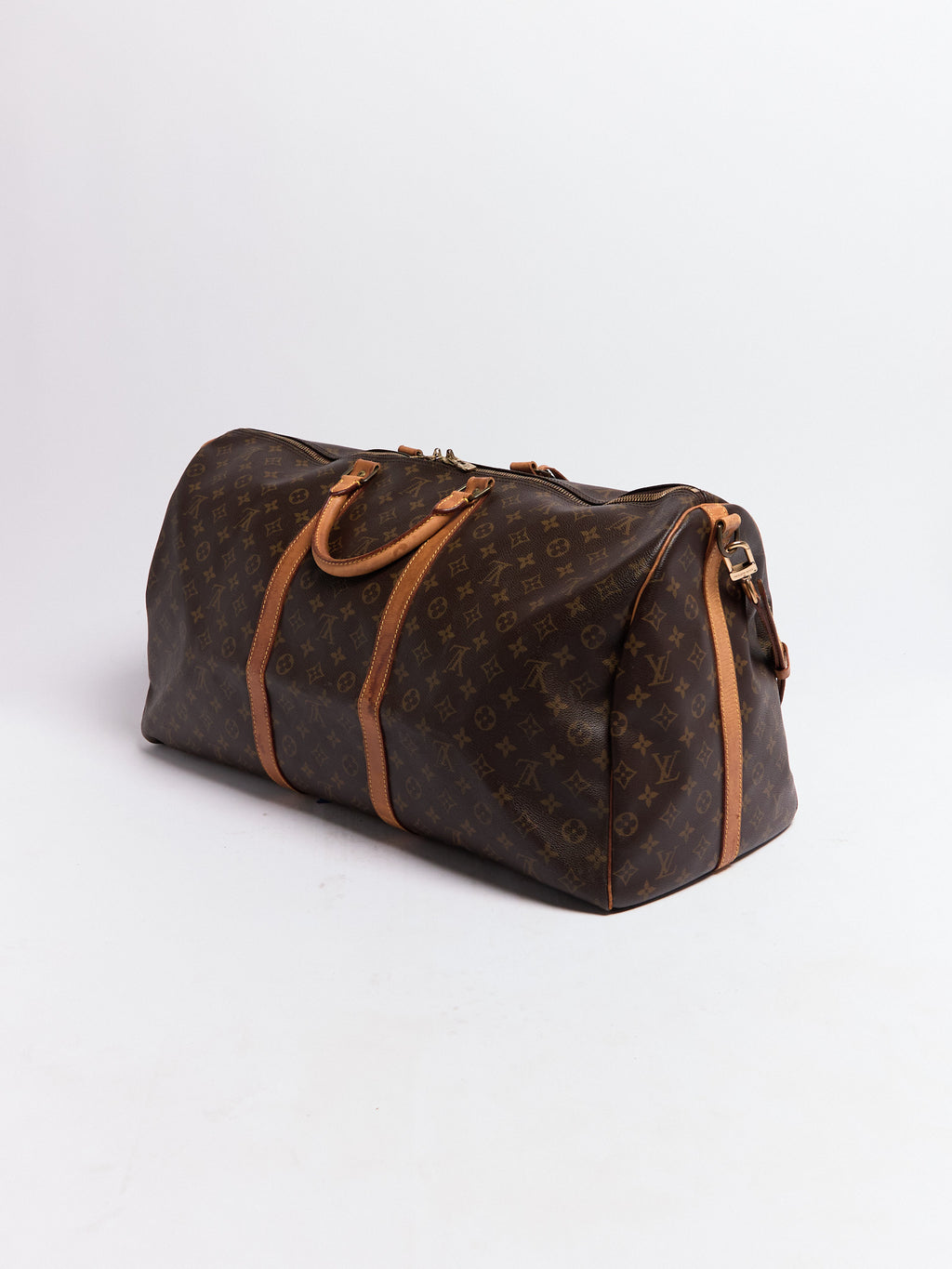Louis Vuitton Keepall 60 Brown Monogram Duffle Bag