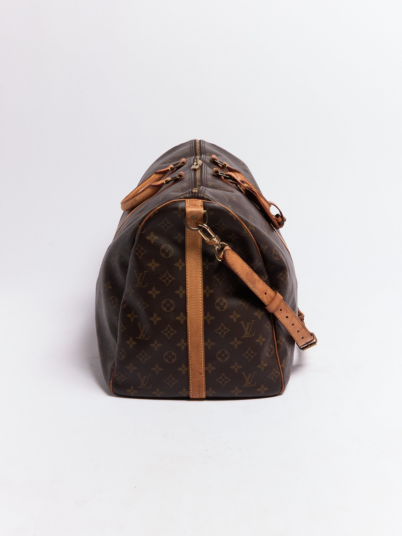 Louis Vuitton Keepall 60 Brown Monogram Duffle Bag