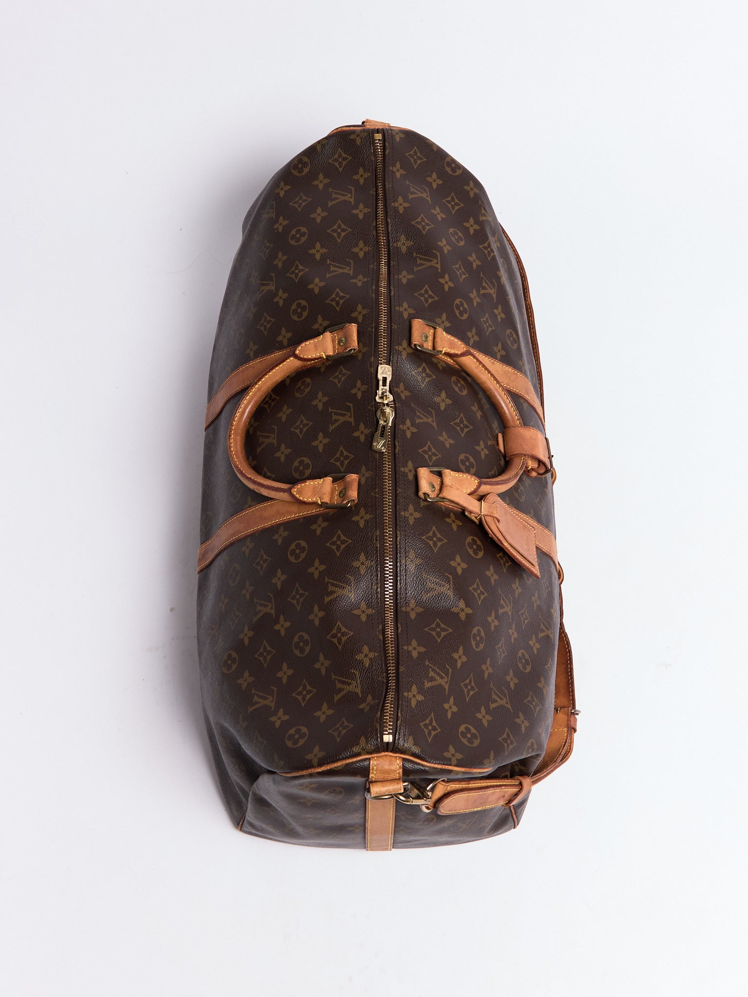 Louis Vuitton Keepall 60 Brown Monogram Duffle Bag