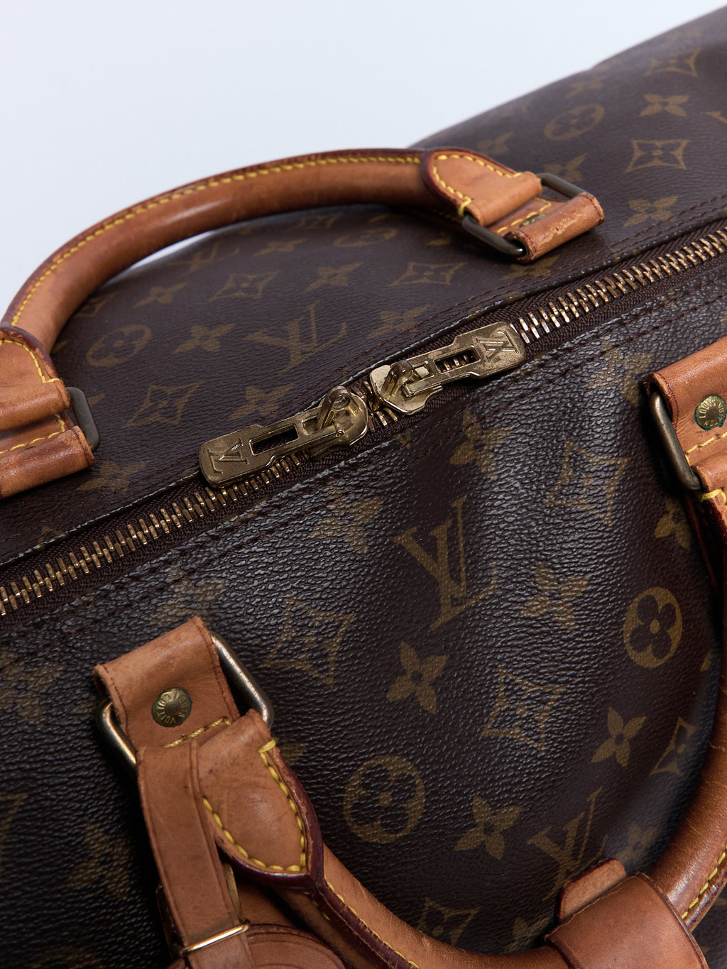 Louis Vuitton Keepall 60 Brown Monogram Duffle Bag