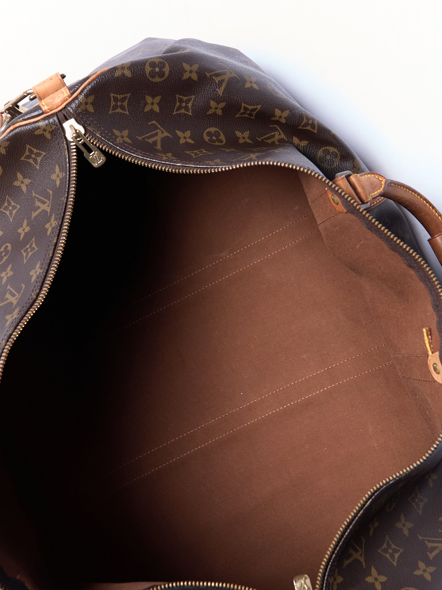 Louis Vuitton Keepall 60 Brown Monogram Duffle Bag