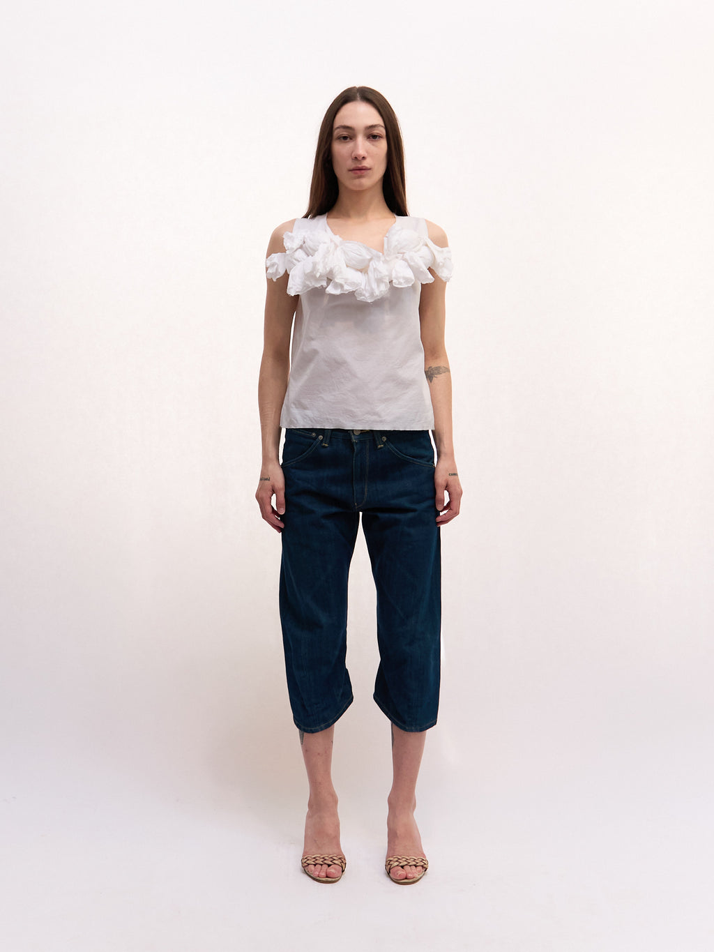 Comme des Garçons White 3D Tank