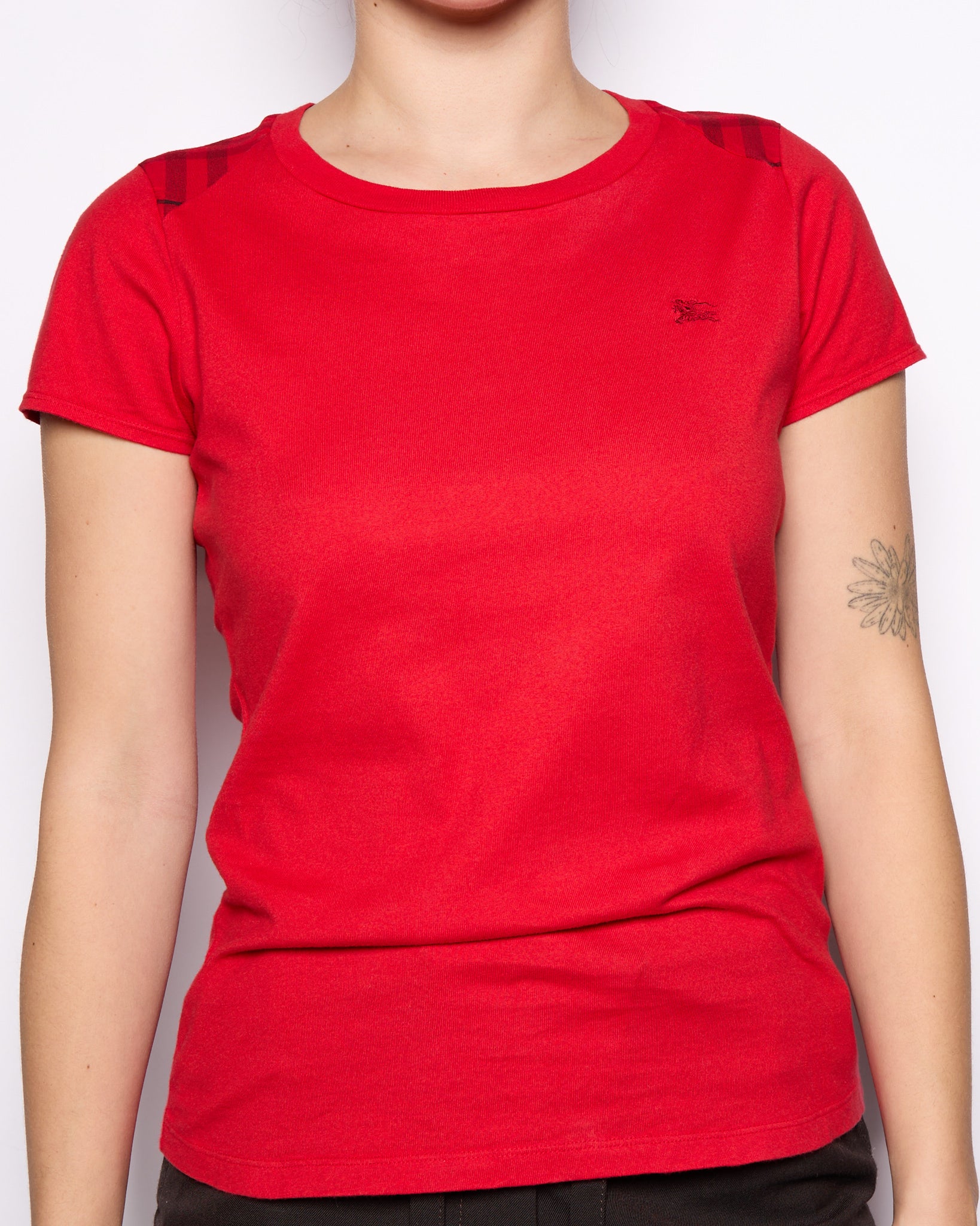 Burberry Red Logo T-Shirt