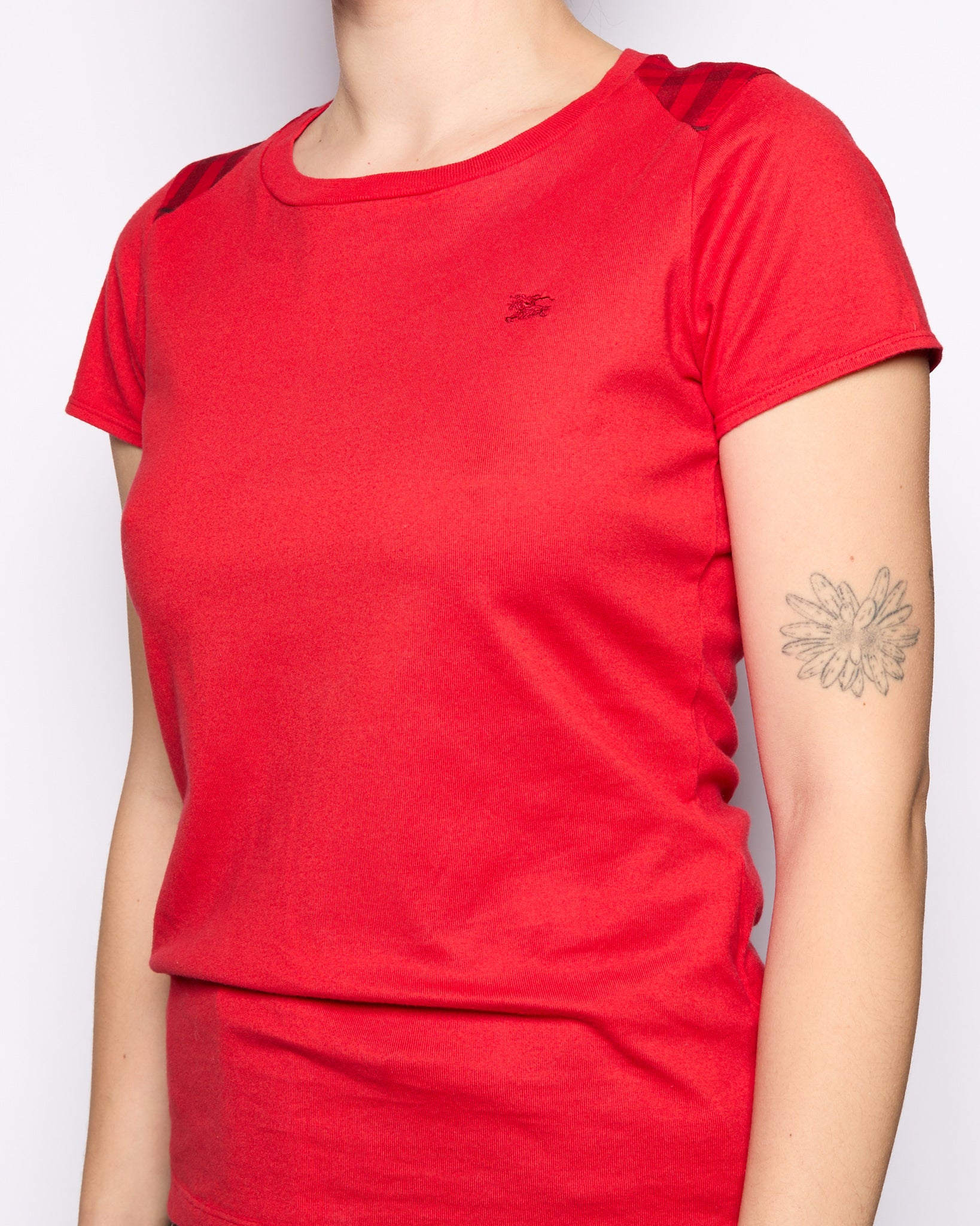 Burberry Red Logo T-Shirt