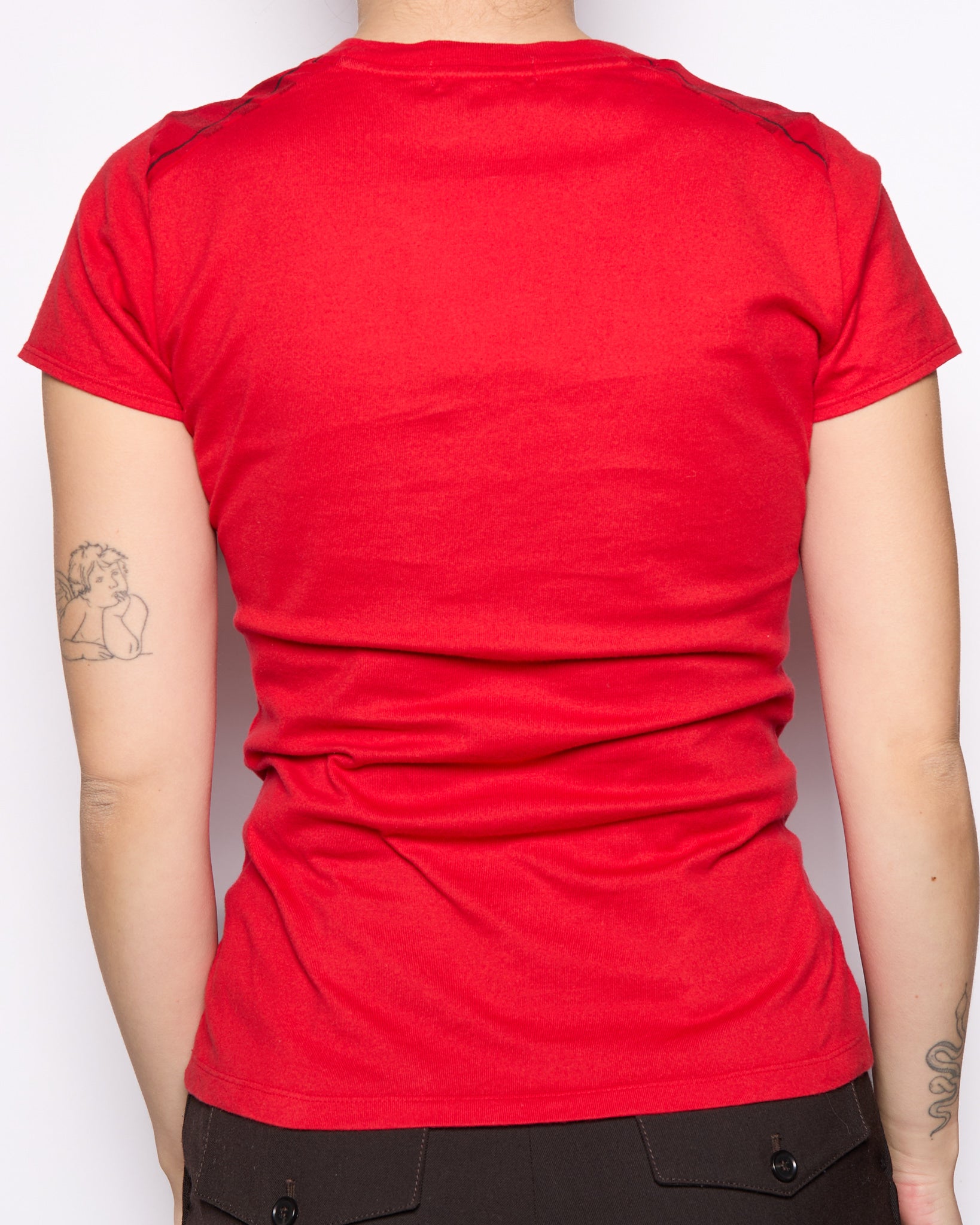 Burberry Red Logo T-Shirt