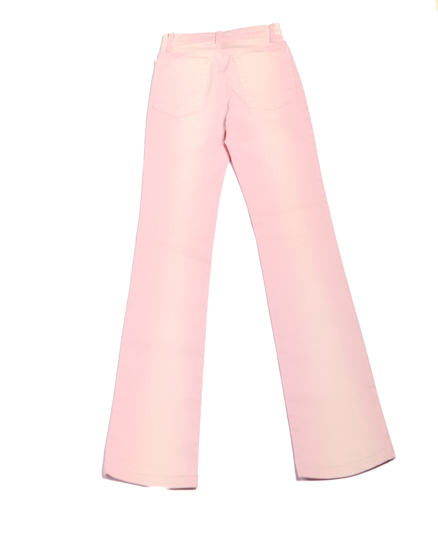 Roberto Cavalli Pink Gradient Jeans Size XS W25