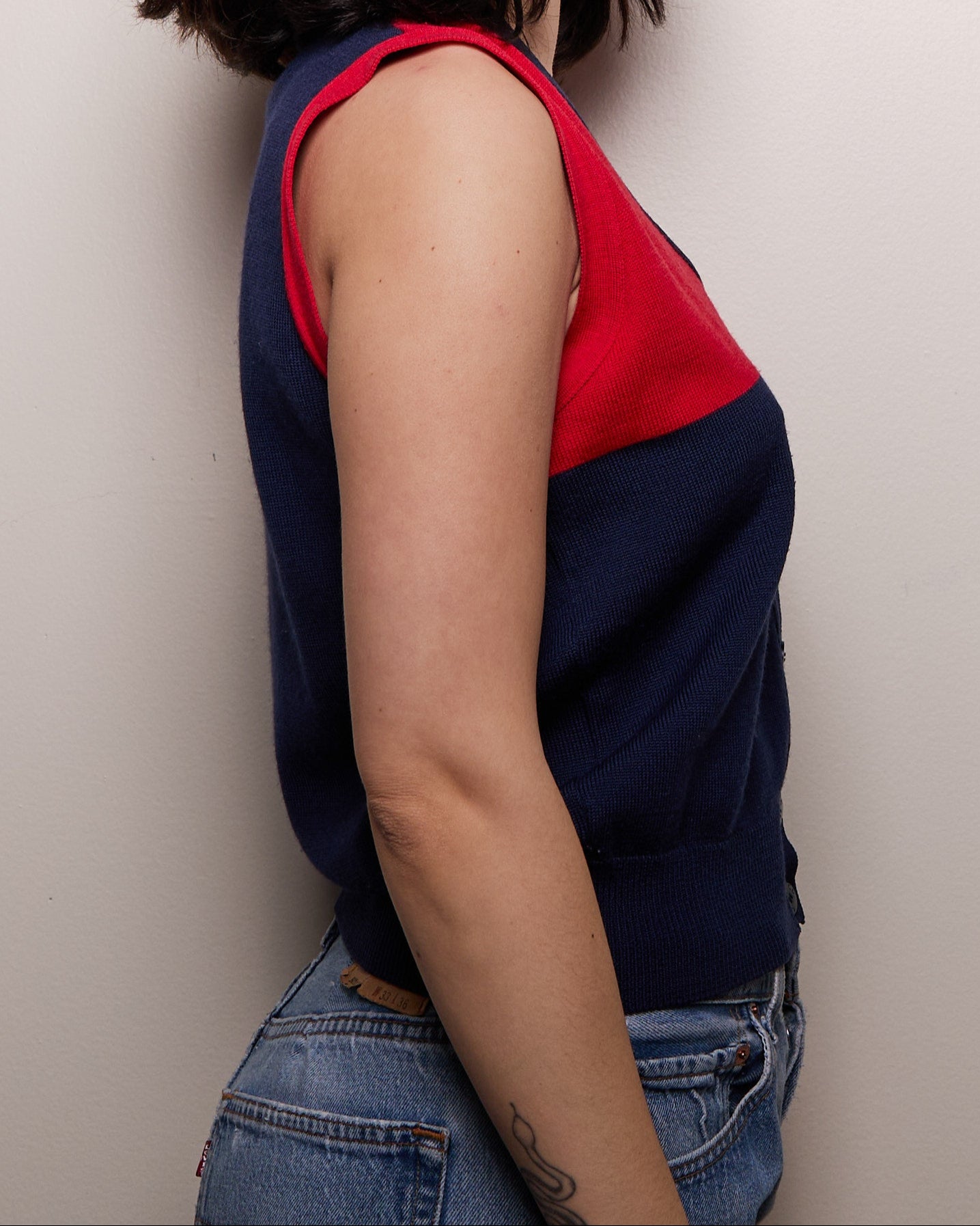 Christian Dior Sport Red/Navy Vest