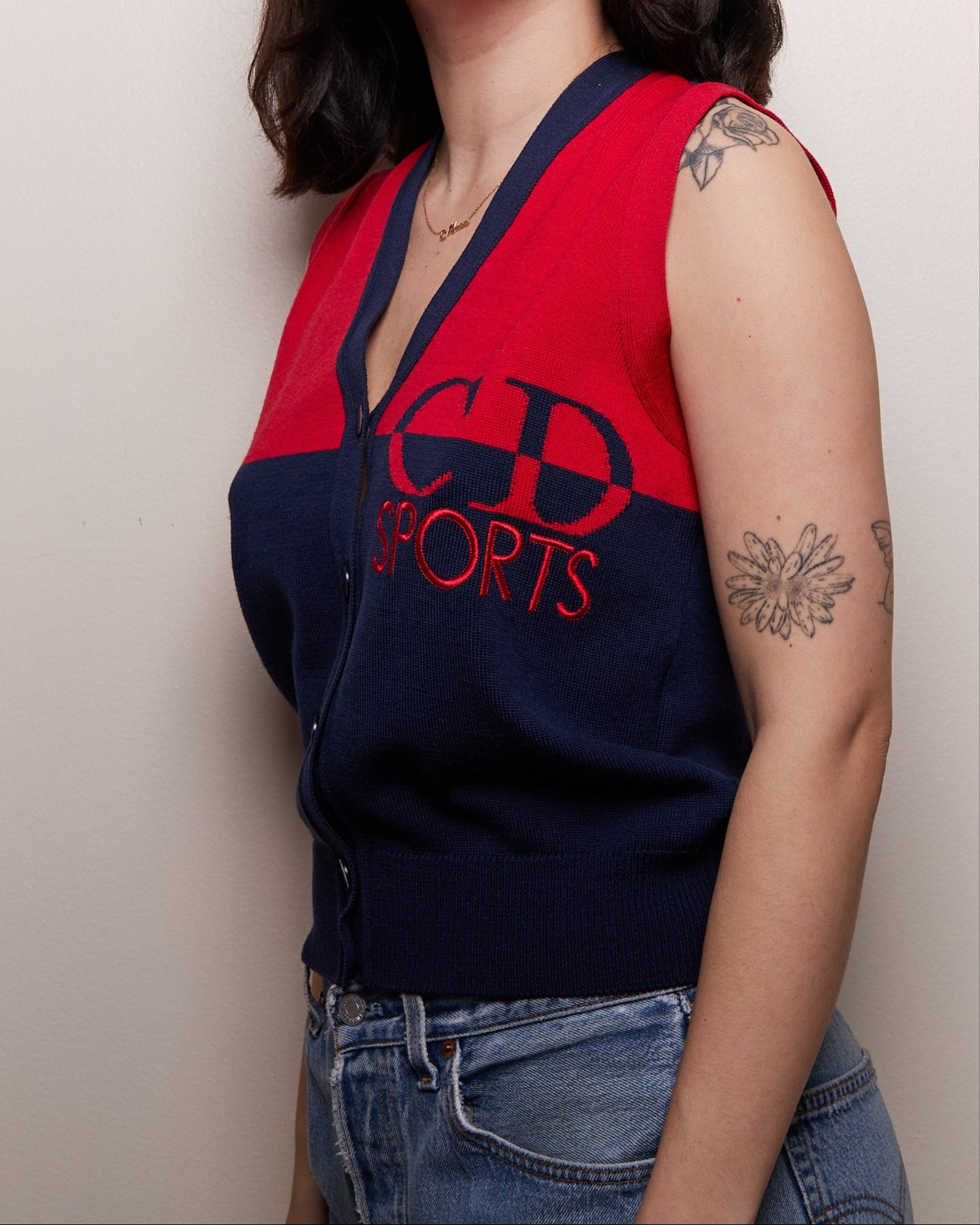 Christian Dior Sport Red/Navy Vest
