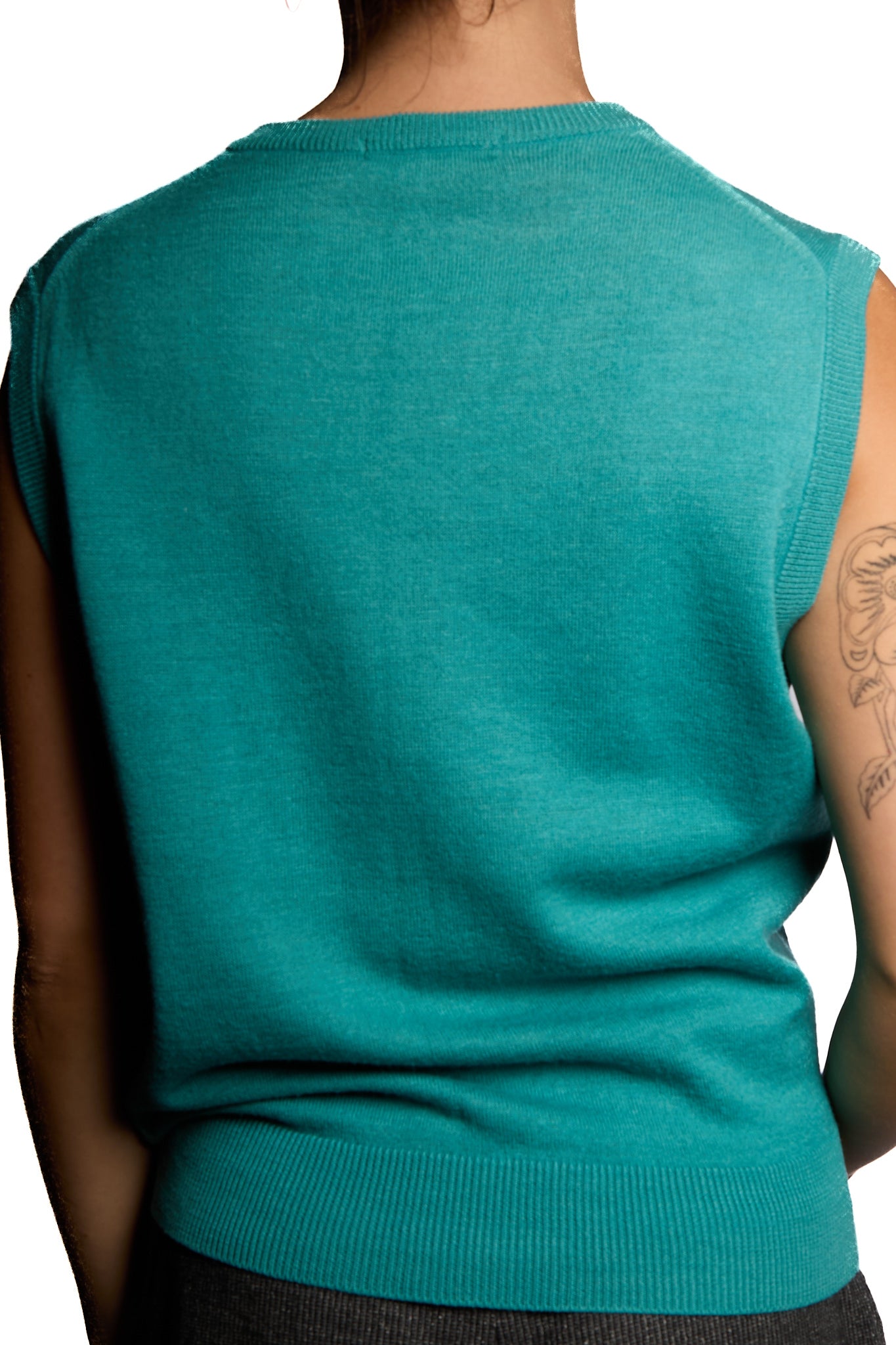 Yves Saint Laurent Blue Logo Vest