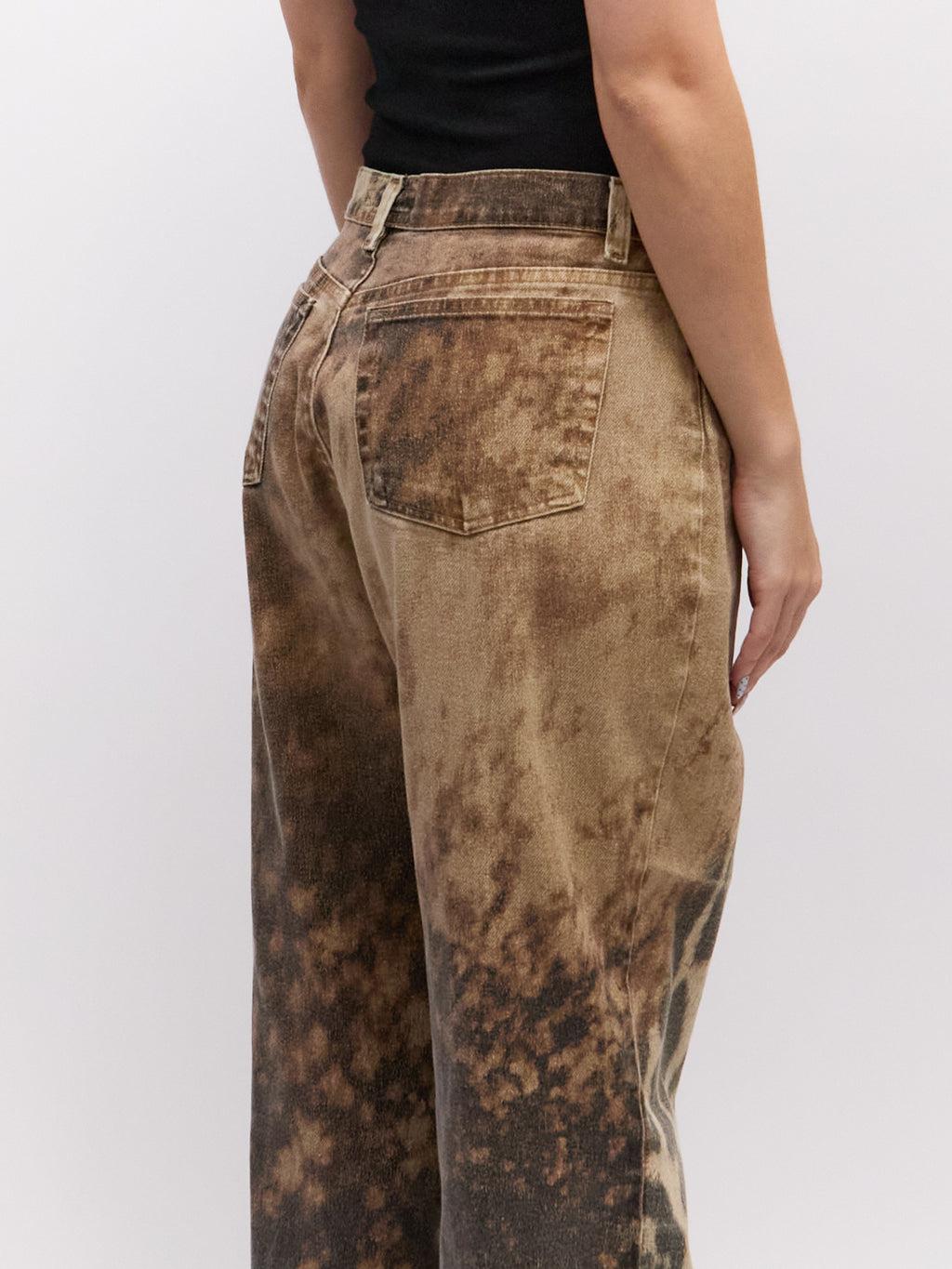 Roberto Cavalli Cheetah Print Pants Size XL W34