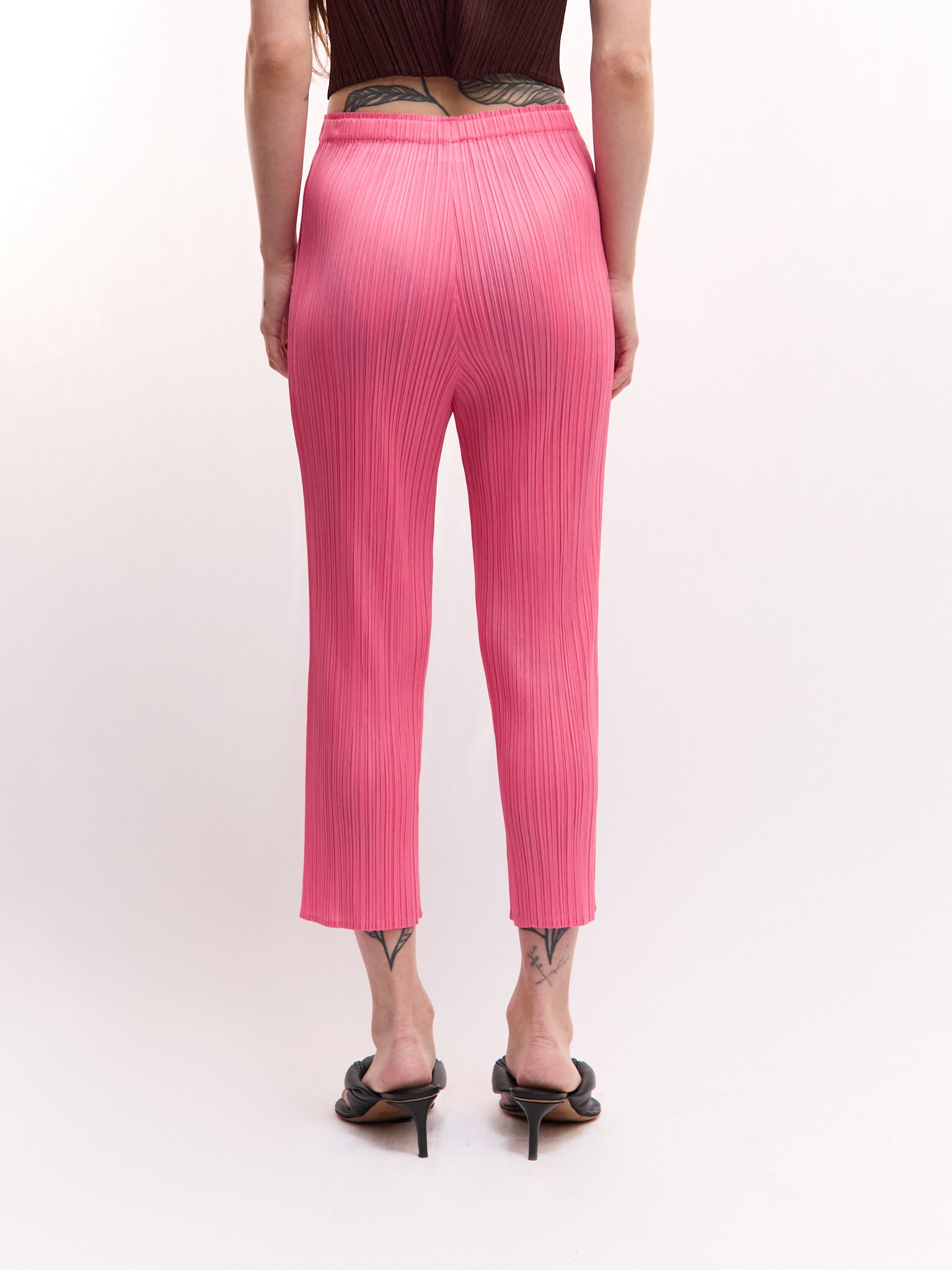 Issey Miyake Pleats Please Light Pink Pants
