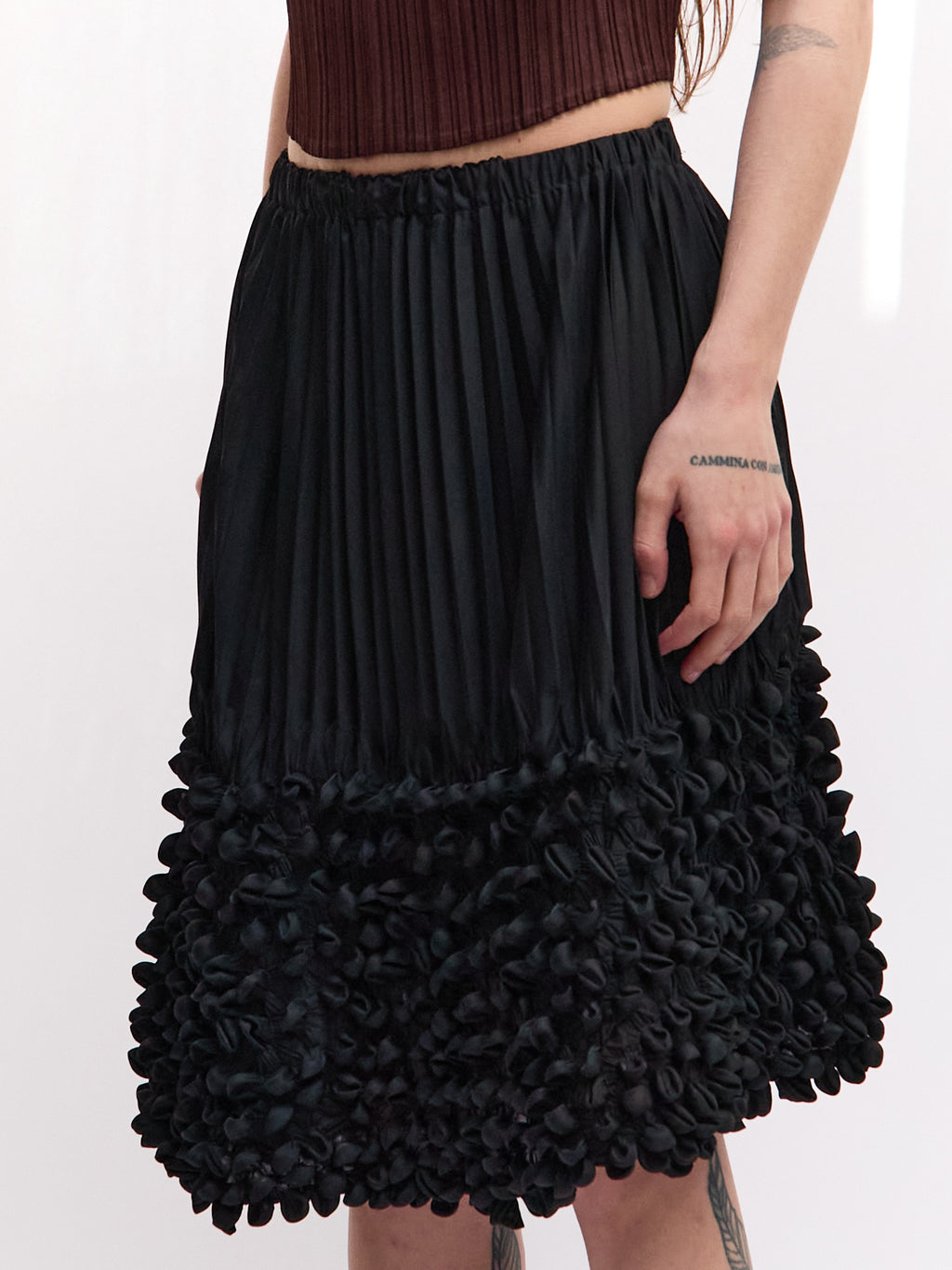 Issey Miyake 3-D Popcorn Skirt
