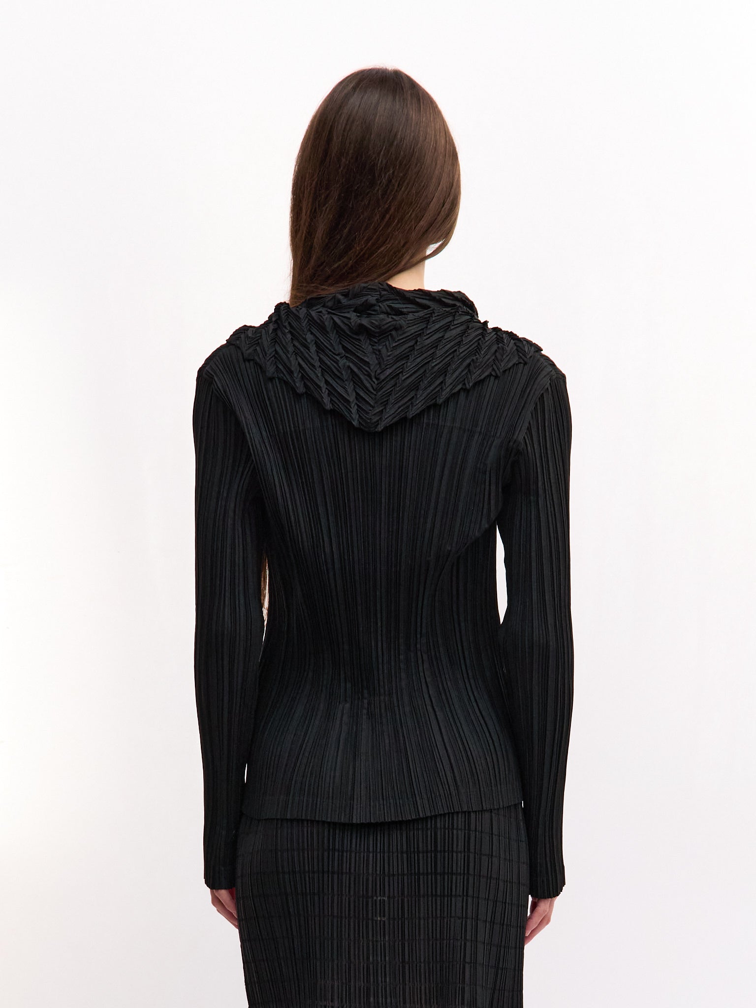 Issey Miyake Diagonal Pleats Blazer