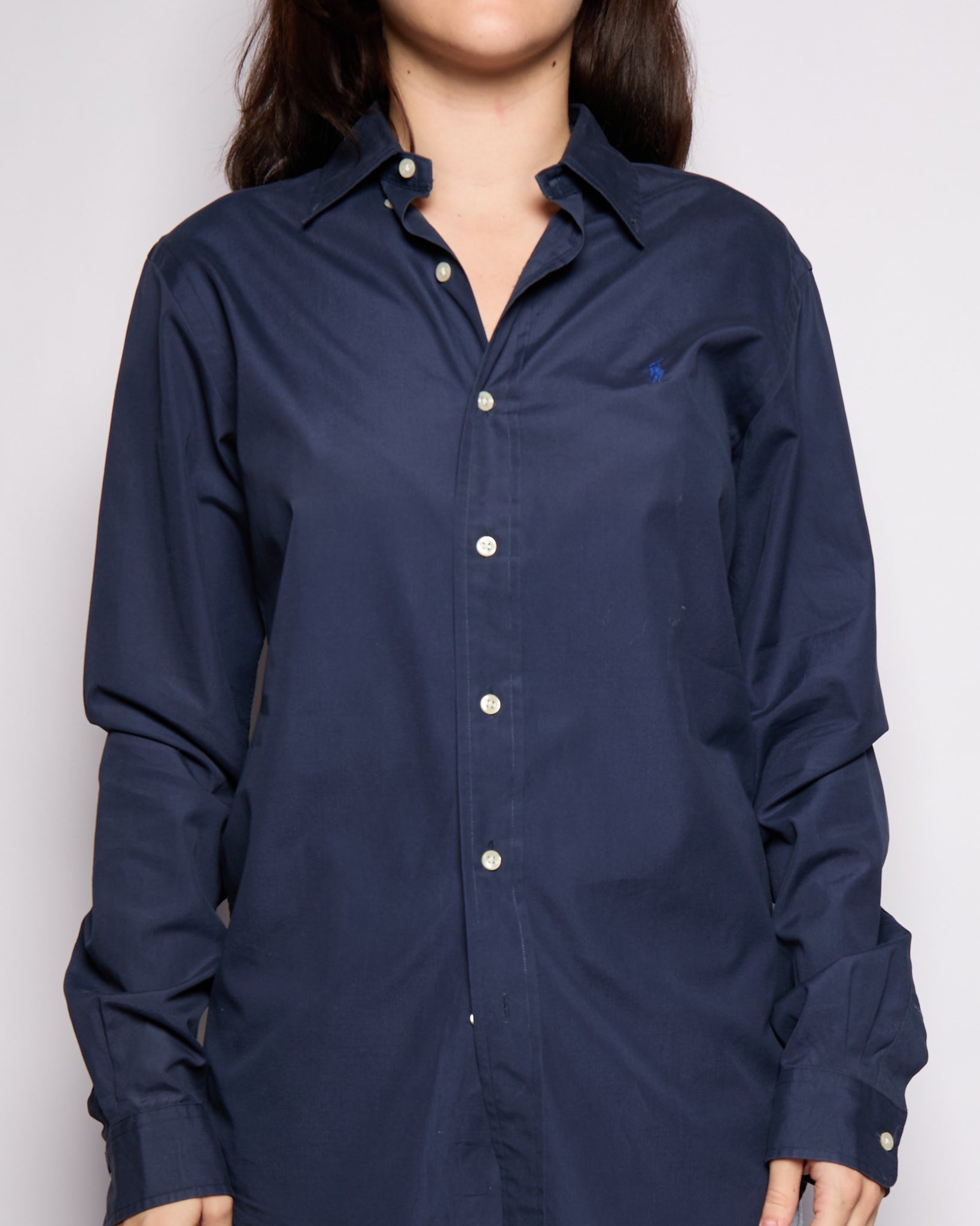 90’s Ralph Lauren Navy Button Down