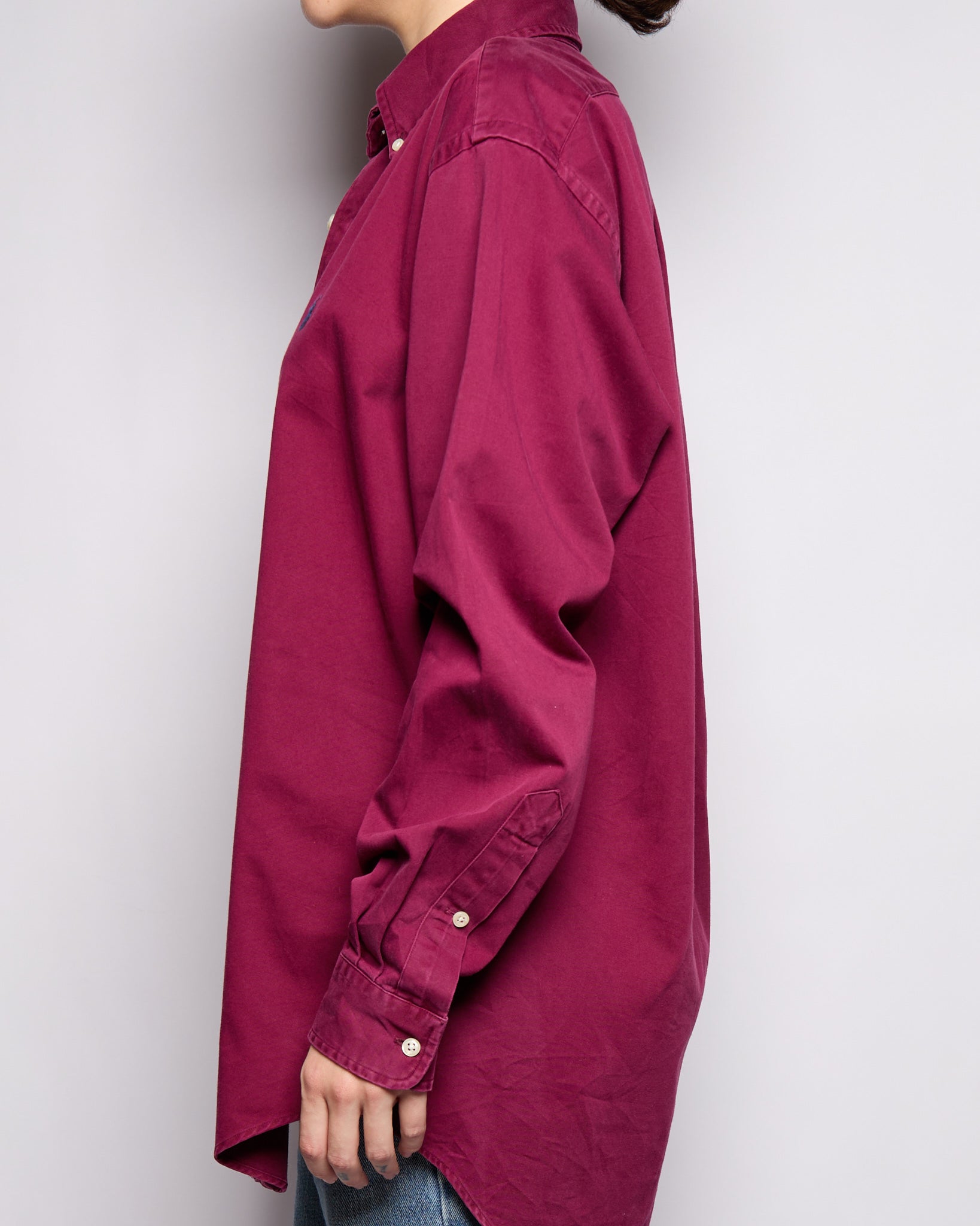 90’s Ralph Lauren Red Logo Oxford Button Down