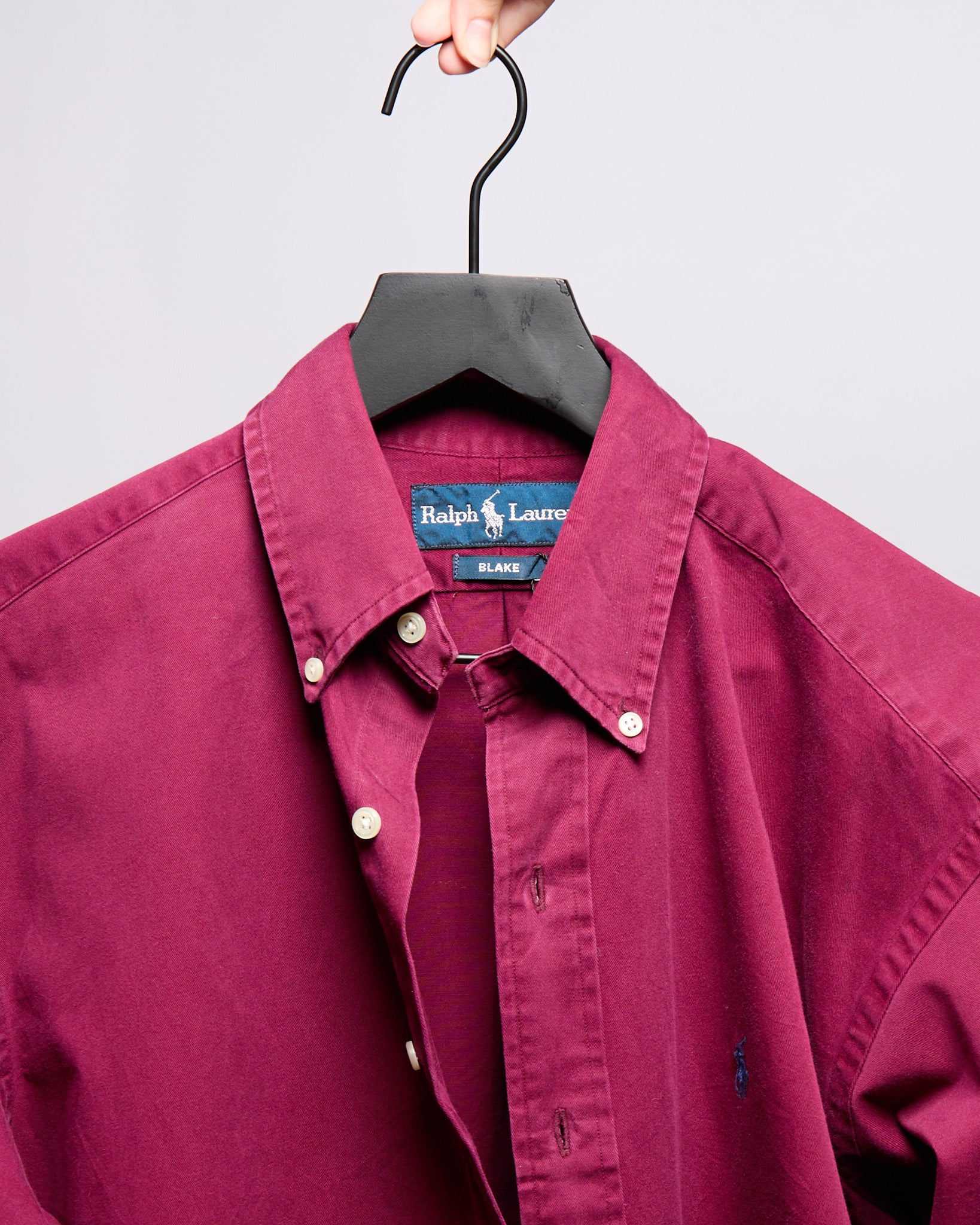 90’s Ralph Lauren Red Logo Oxford Button Down