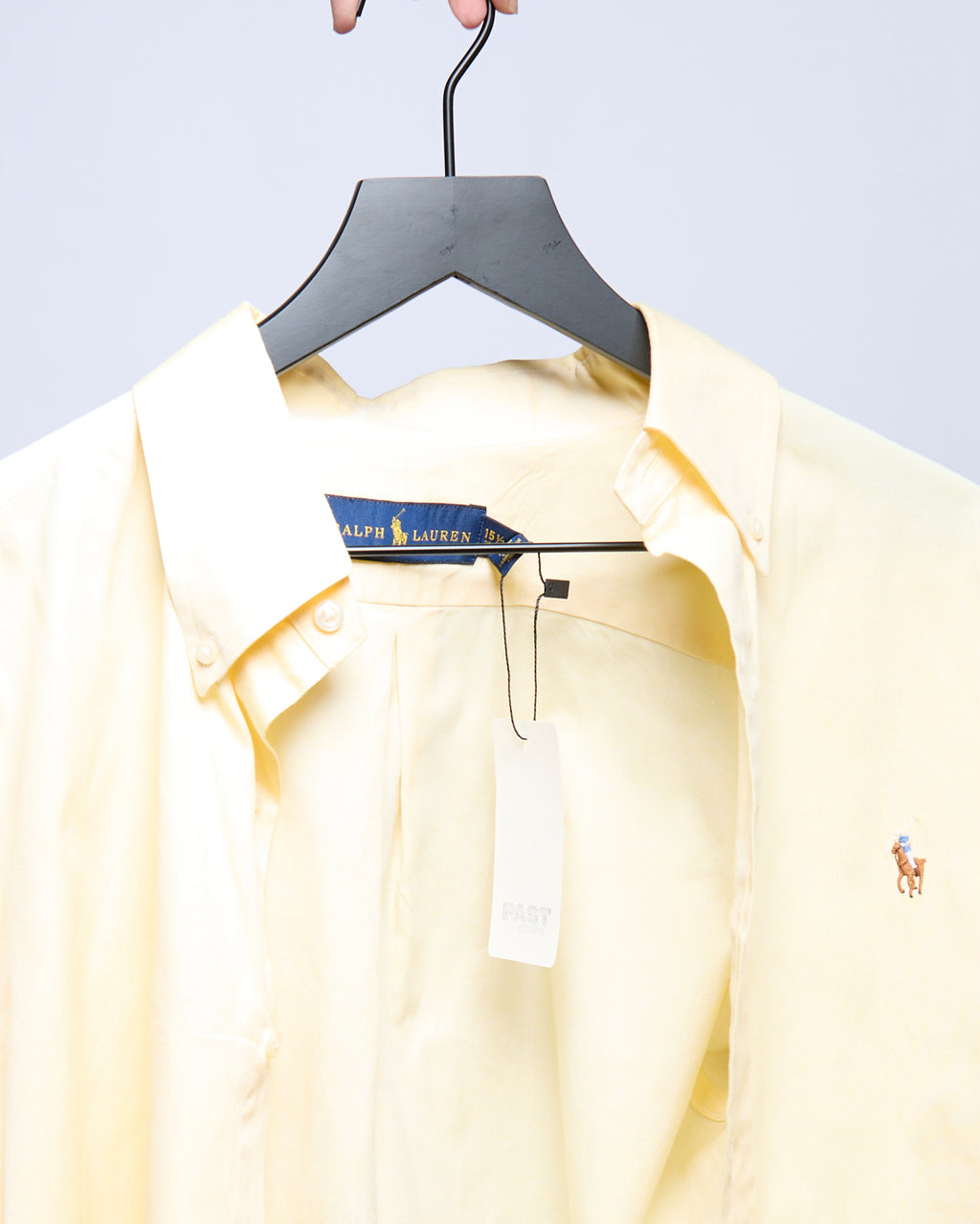 00's Ralph Lauren Yellow Logo Oxford Button Down