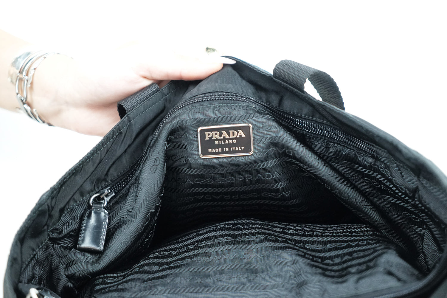 Prada Black Nylon Bag