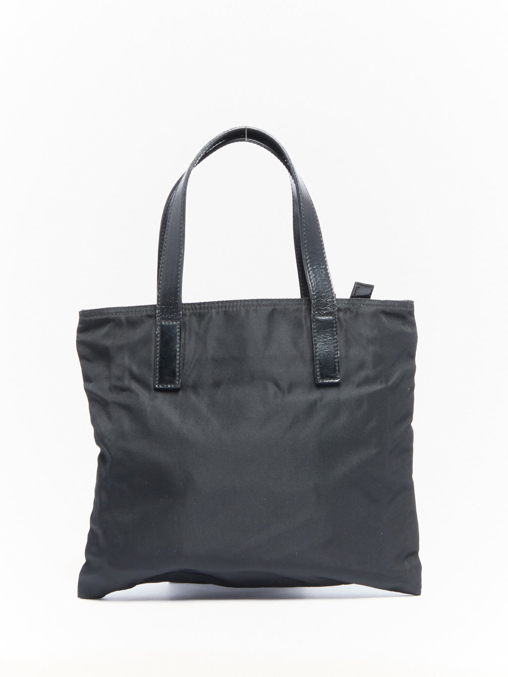 90's Prada Black Nylon Mini Hand Bag