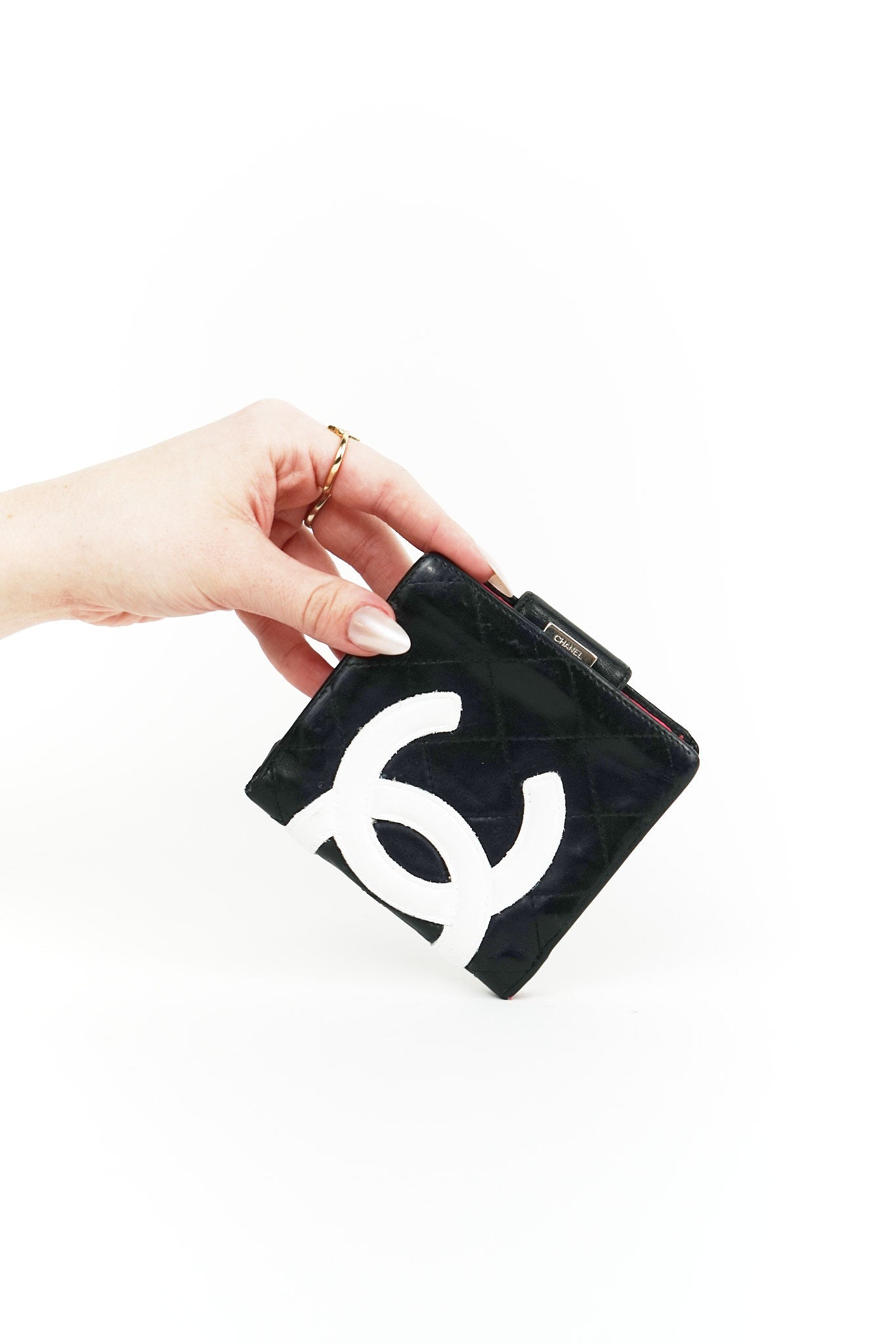 Chanel Black CC Lambskin Wallet