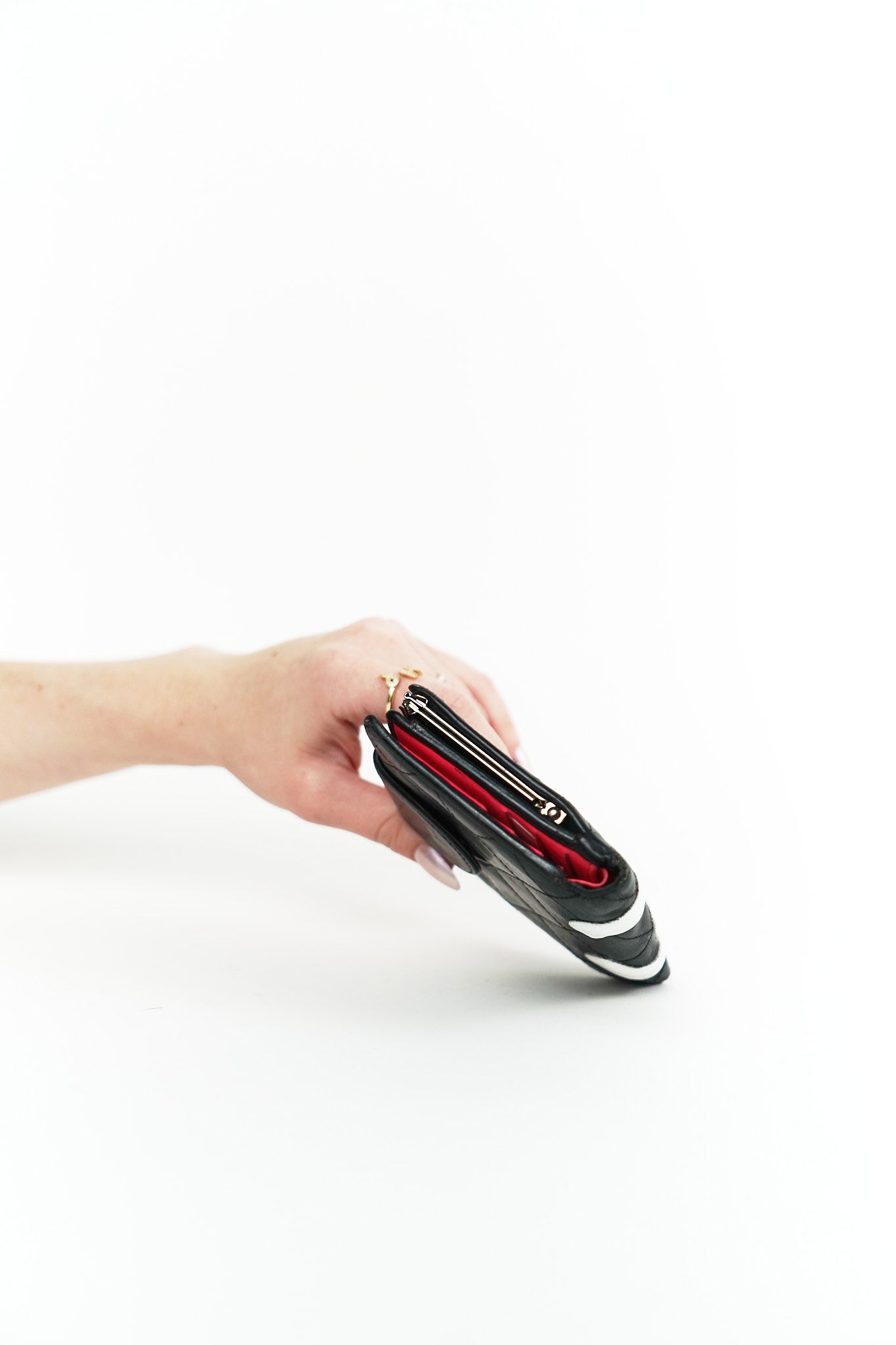 Chanel Black CC Lambskin Wallet