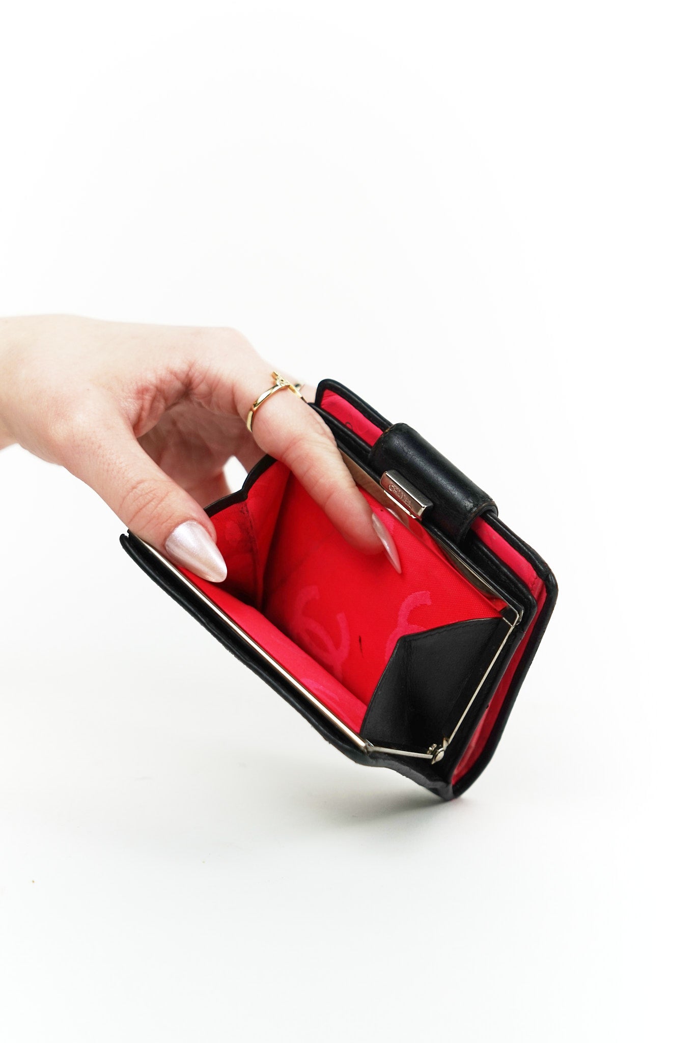 Chanel Black CC Lambskin Wallet