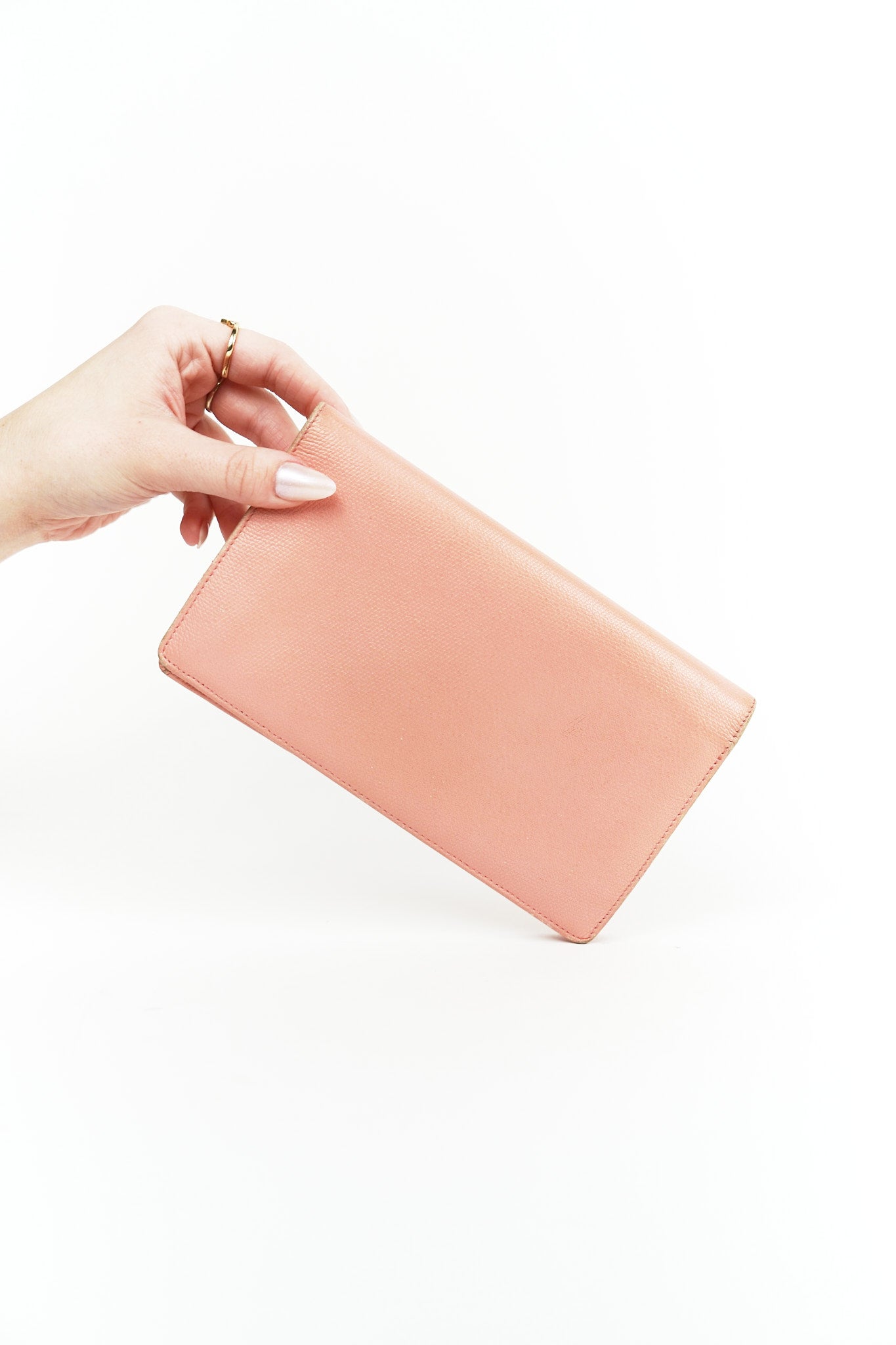 Chanel Pink Leather Wallet