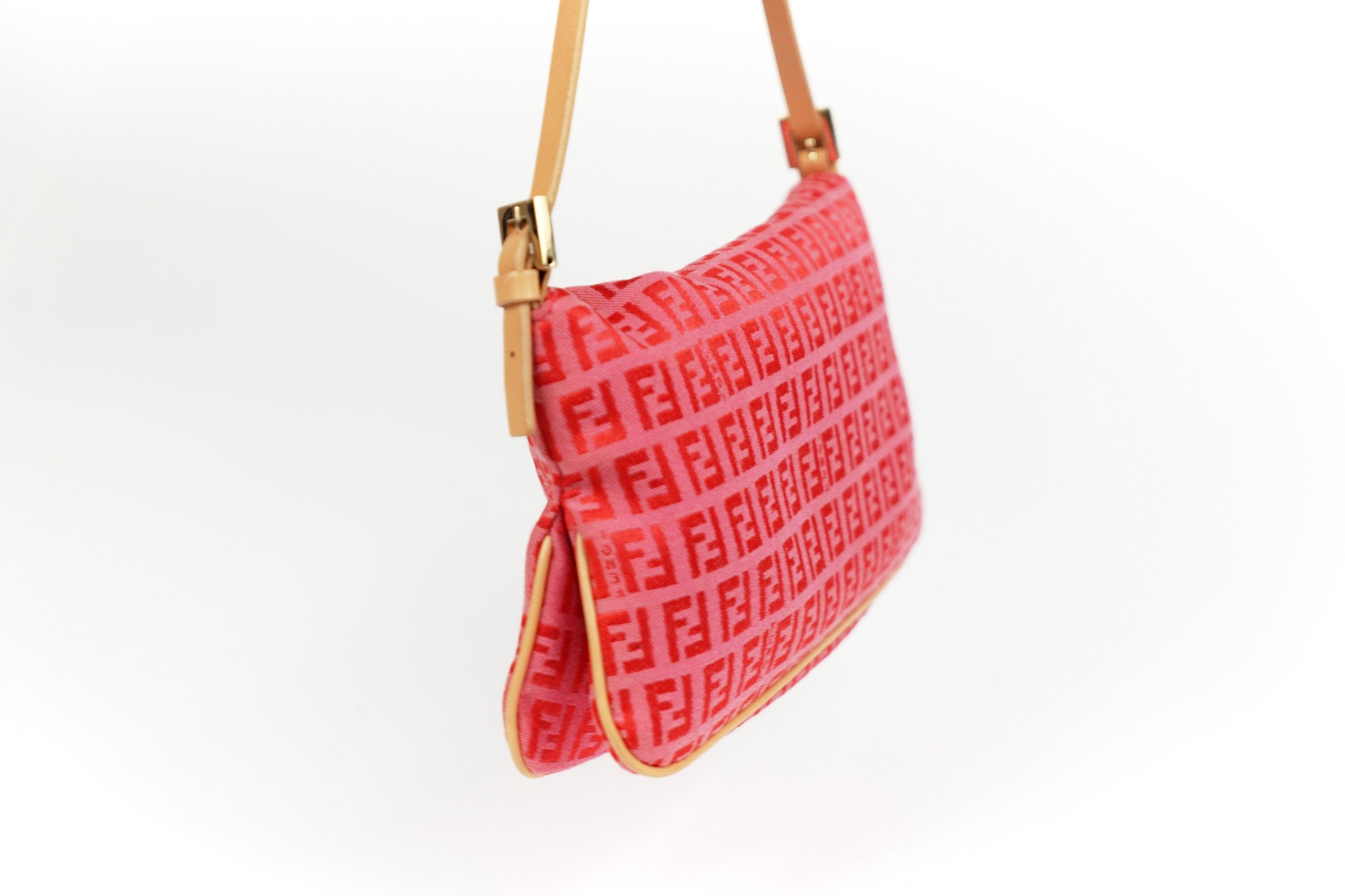 Fendi Pink FF Monogram Pochette