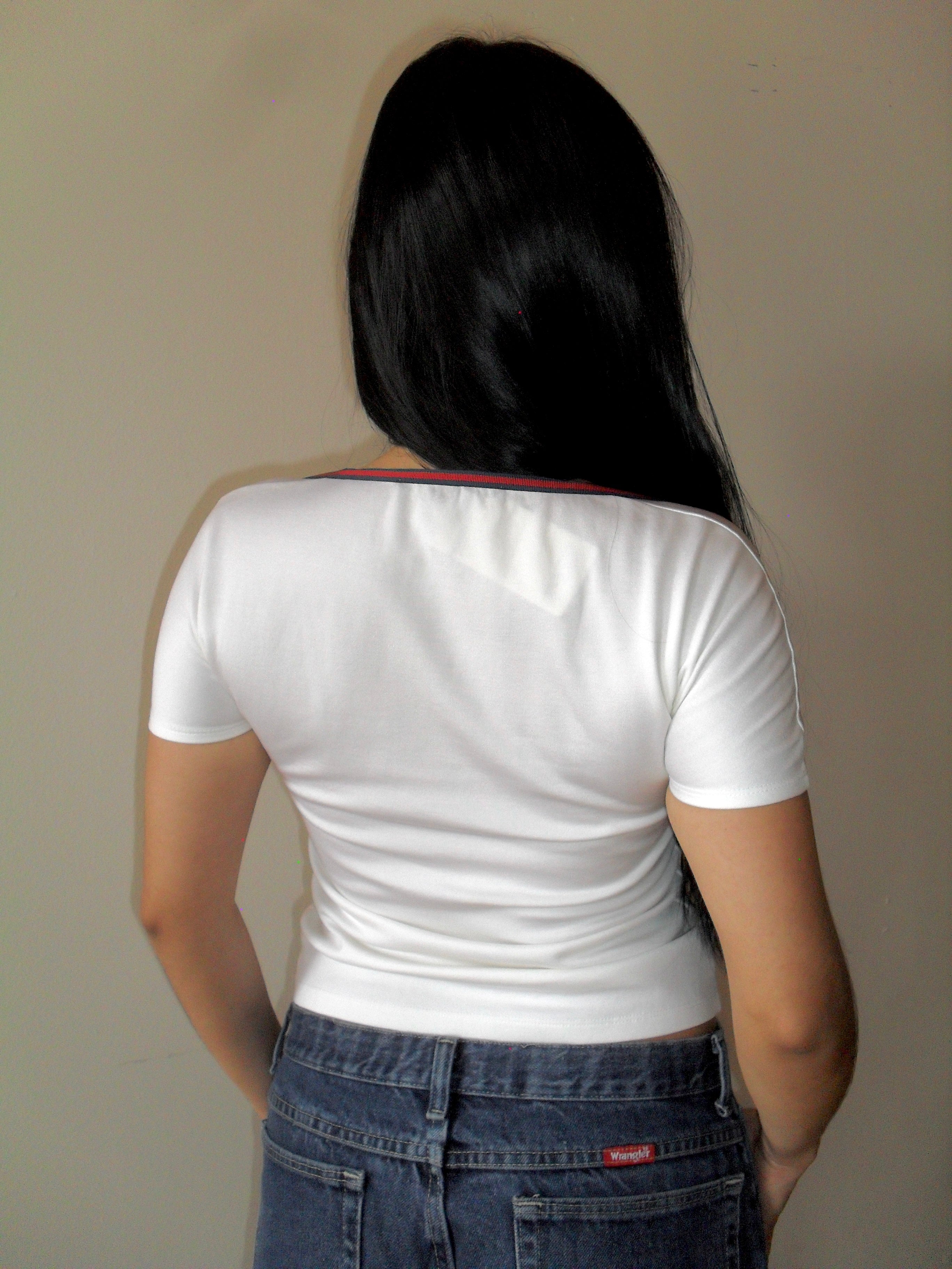 Gucci White Ruched T-Shirt