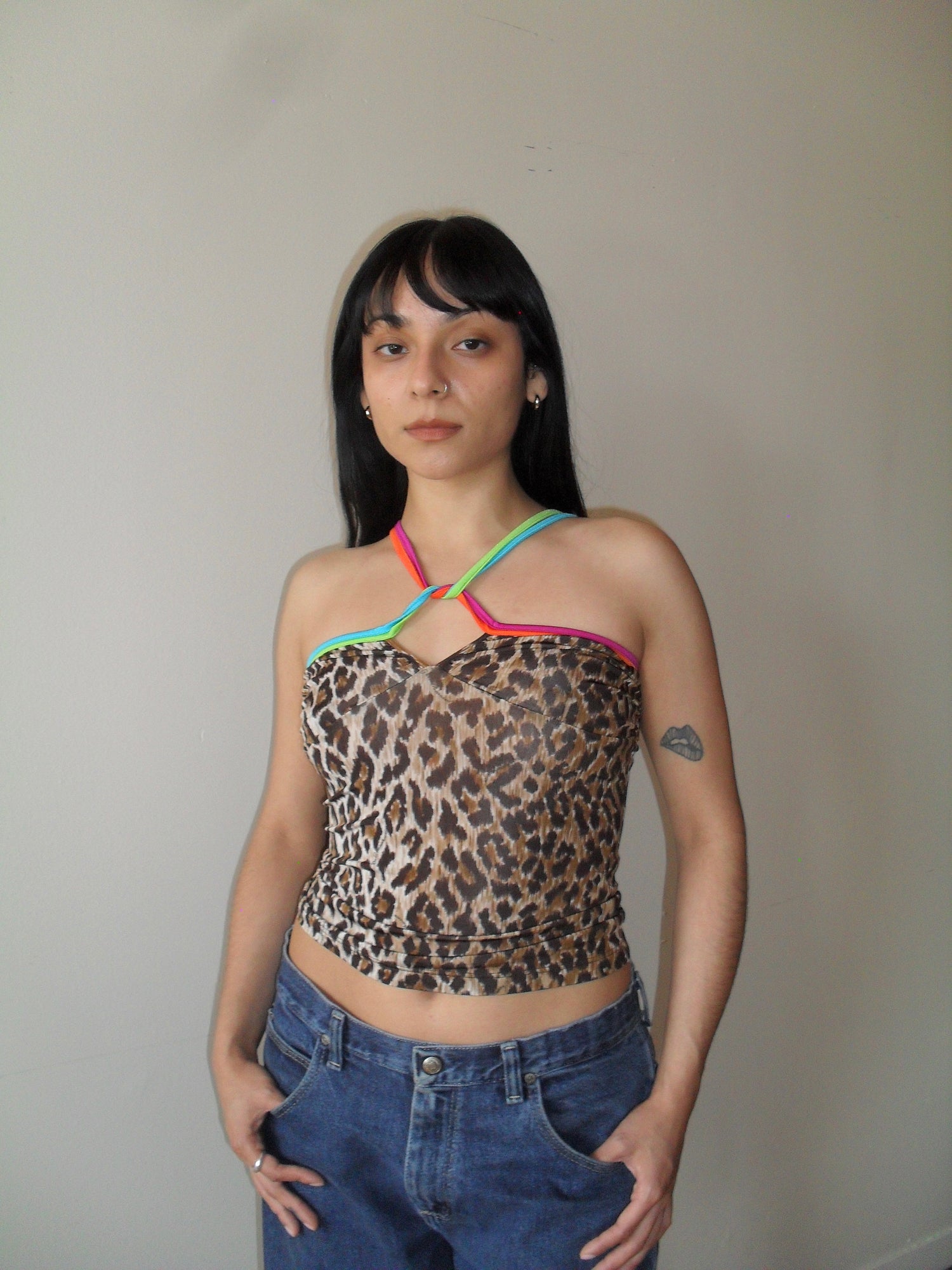 Dolce & Gabbana Leopard Print Top