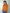 Issey Miyake Pleats Please Orange Fringe Top