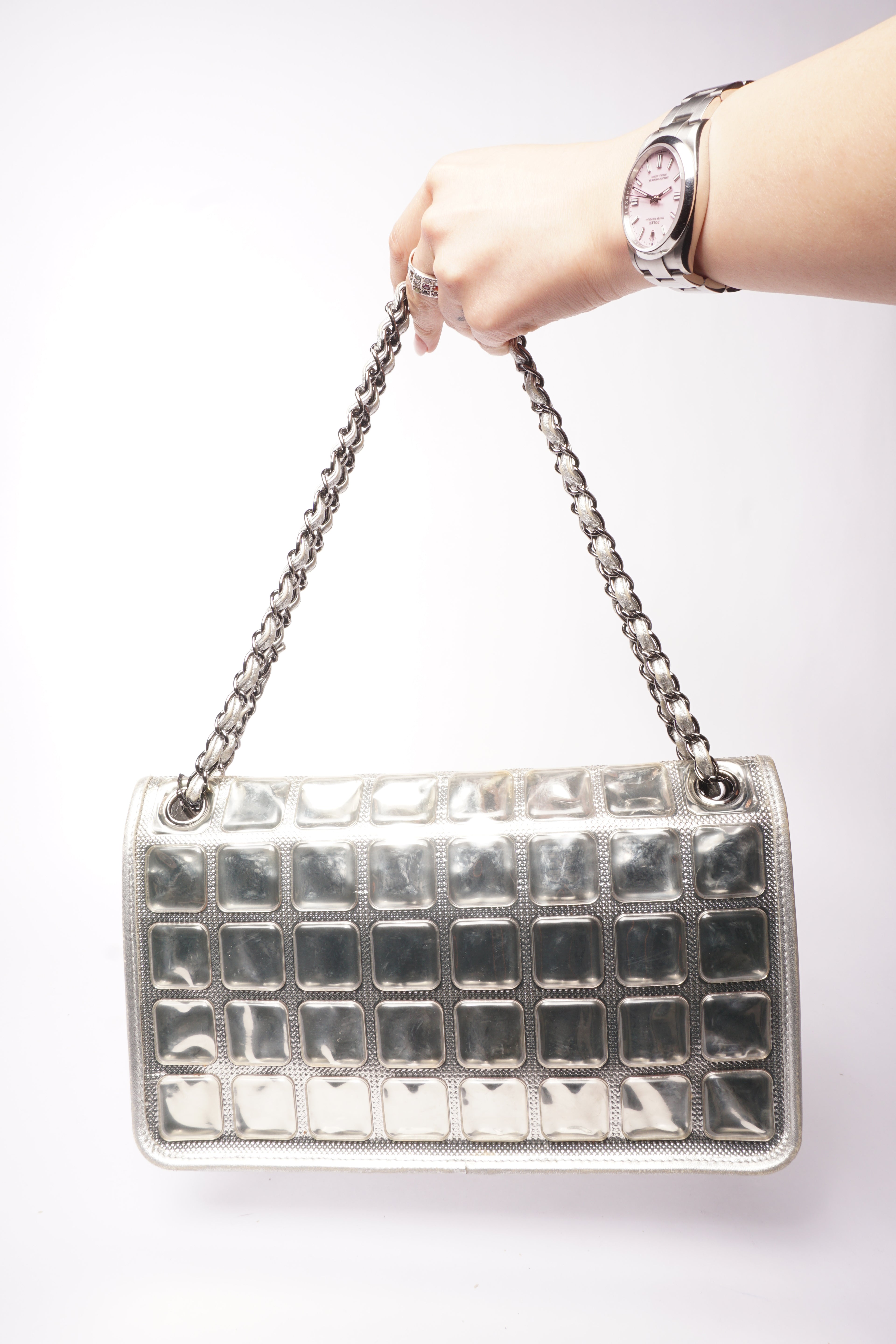 2006 Chanel Ice Cube Shoulder Bag