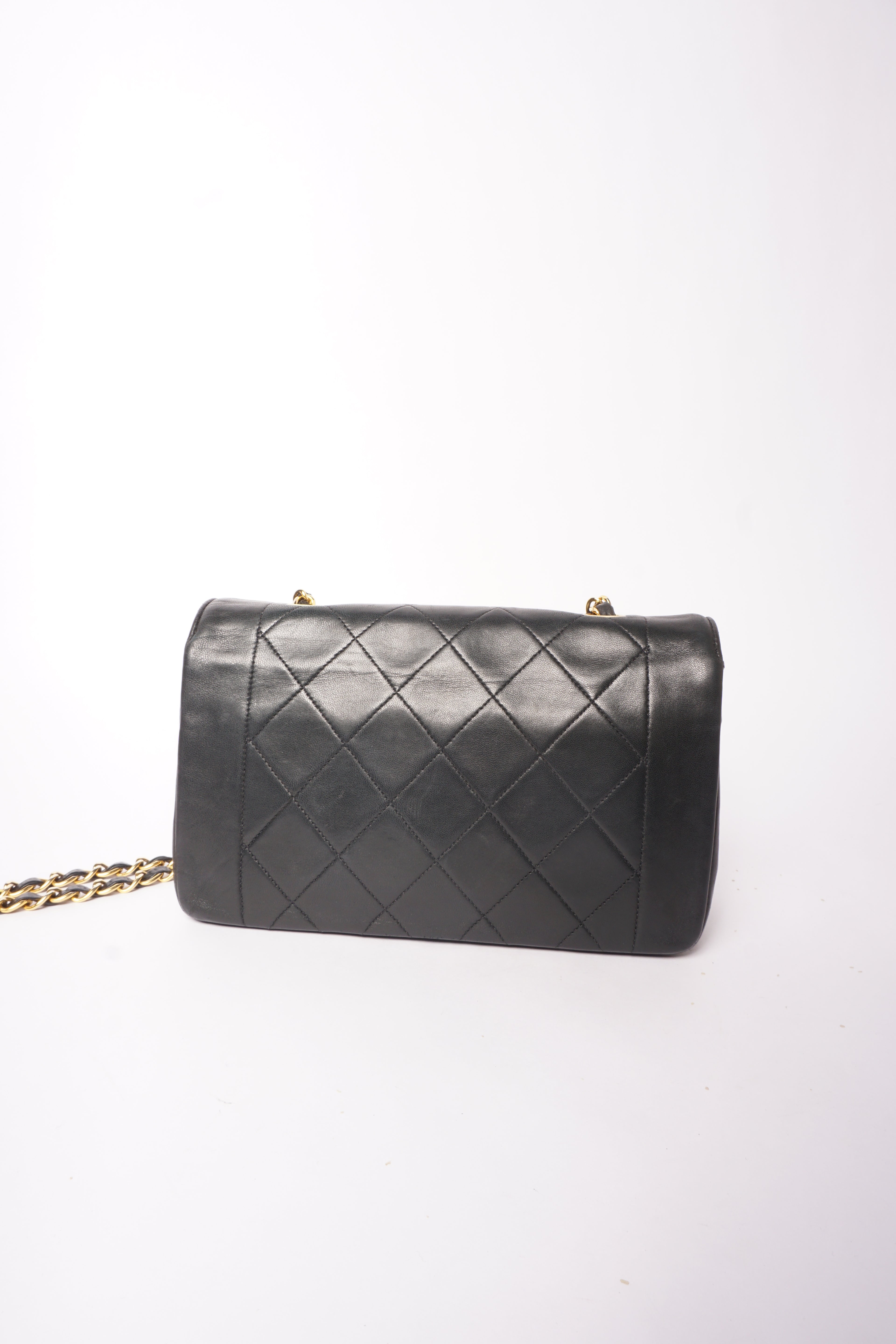 90's Chanel Lambskin Diana Bag